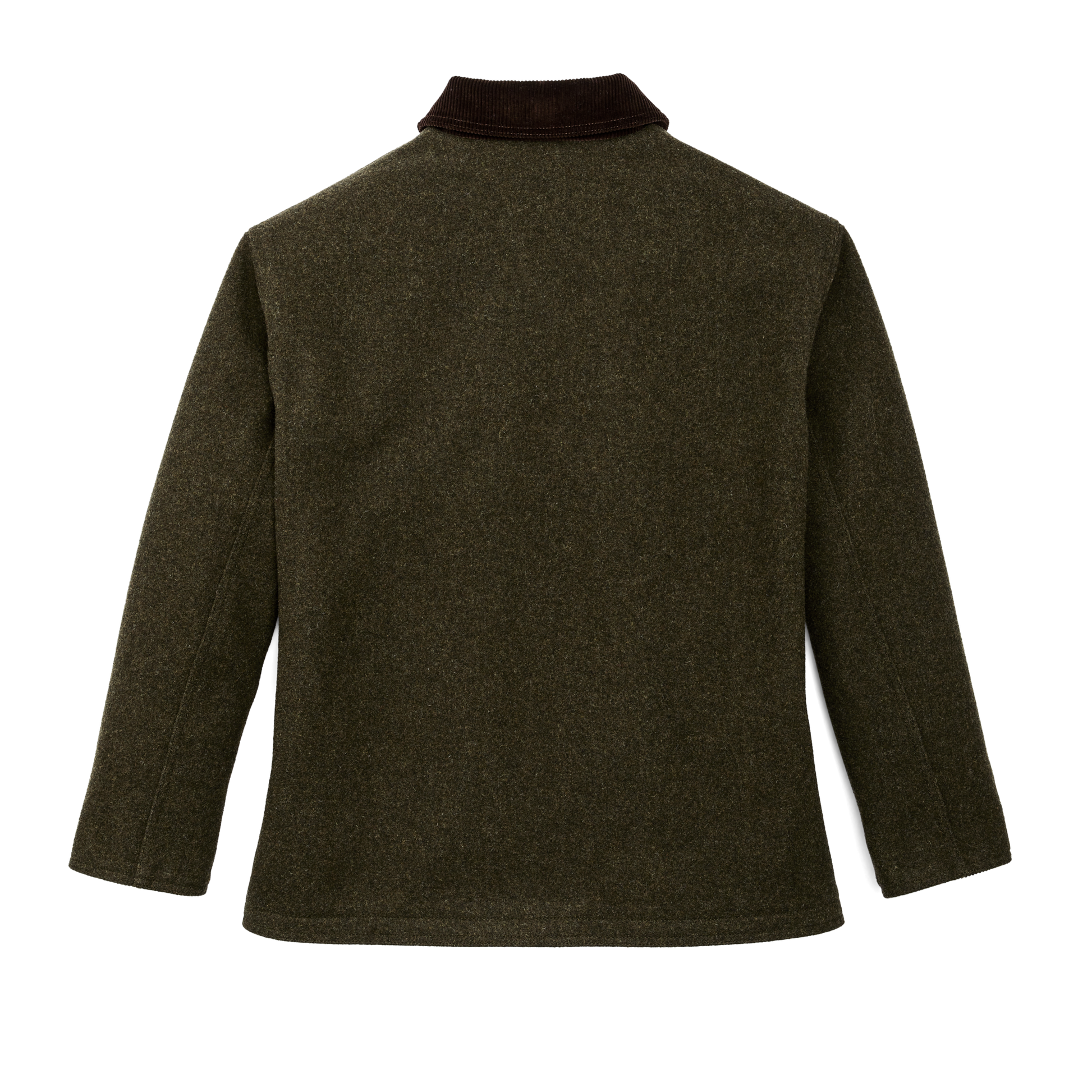 Alternate view of the Filson Women's Mackinaw Wool Barn Coat - Forset Green