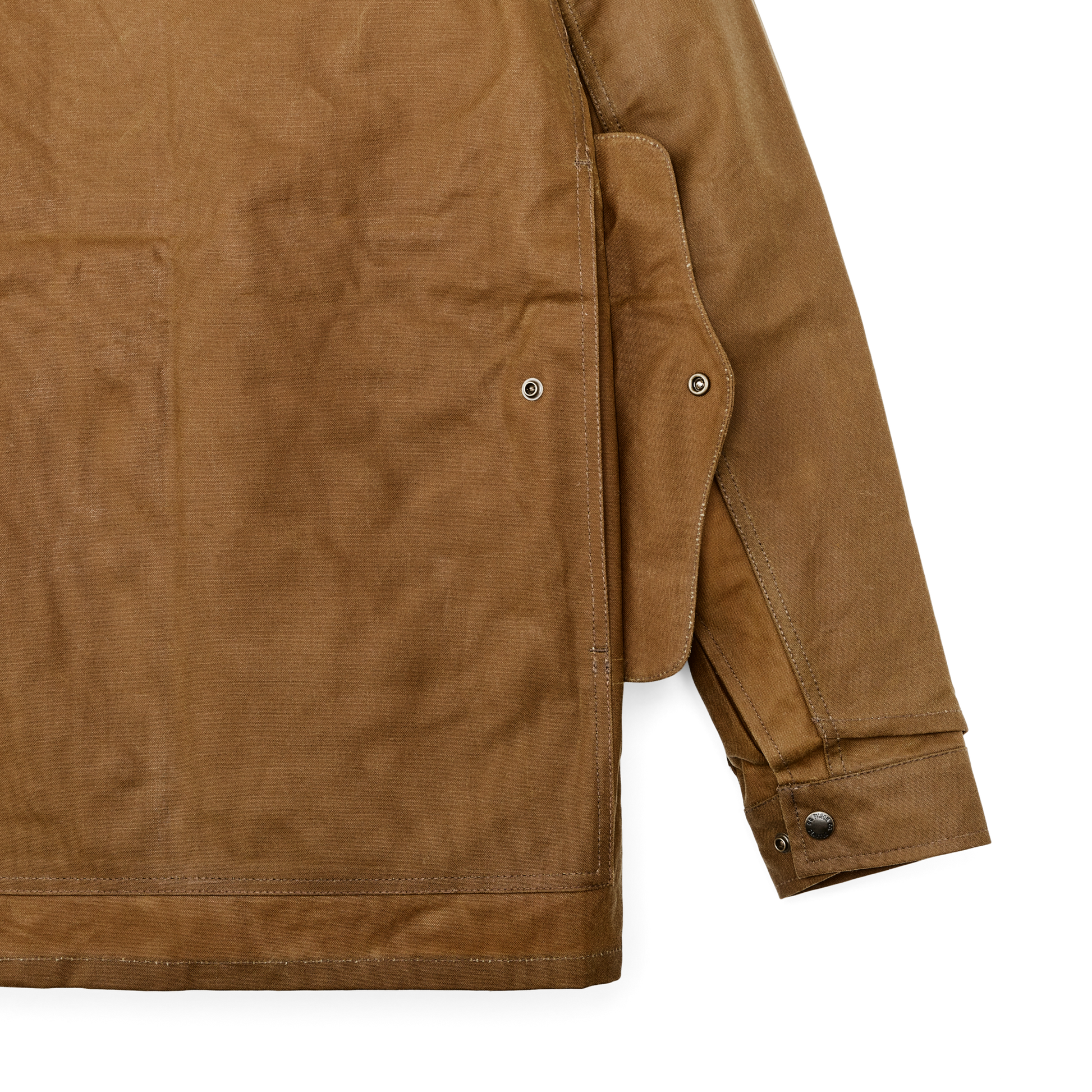 Alternate view of the Filson Tin Cloth Cruiser Jacket - Dark Tan