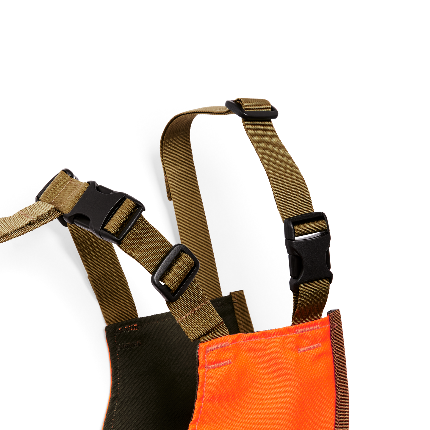 Alternate view of the Filson Dog Chest Protector - Blaze Orange