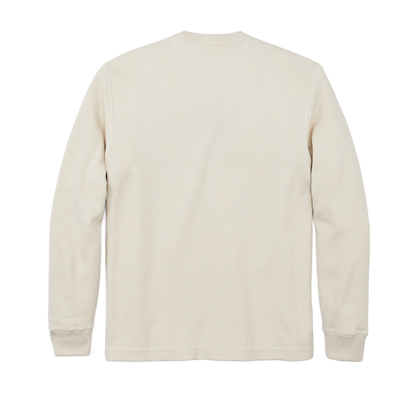 Alternate view of the Filson Waffle Knit Thermal Crewneck - Sand