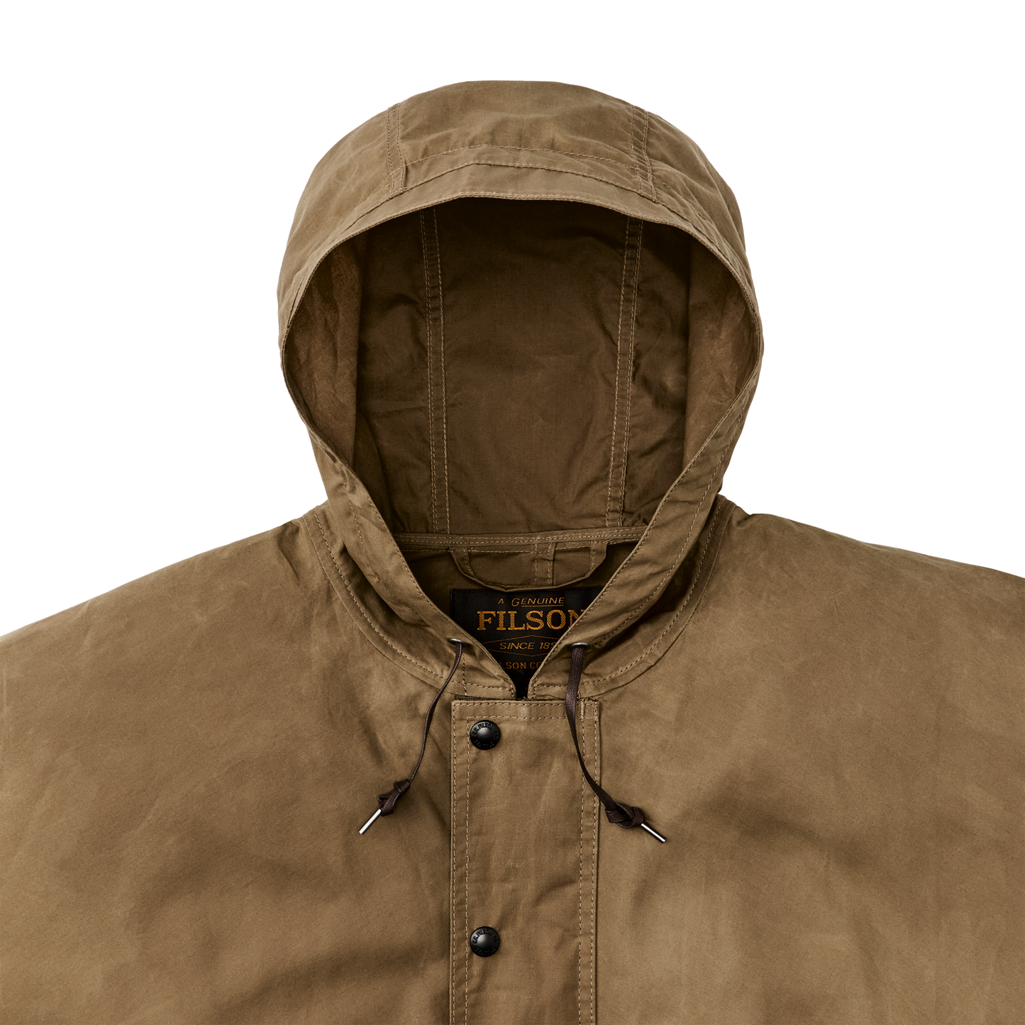 Alternate view of the Filson Ranger Lightweight Anorak - Dark Beige