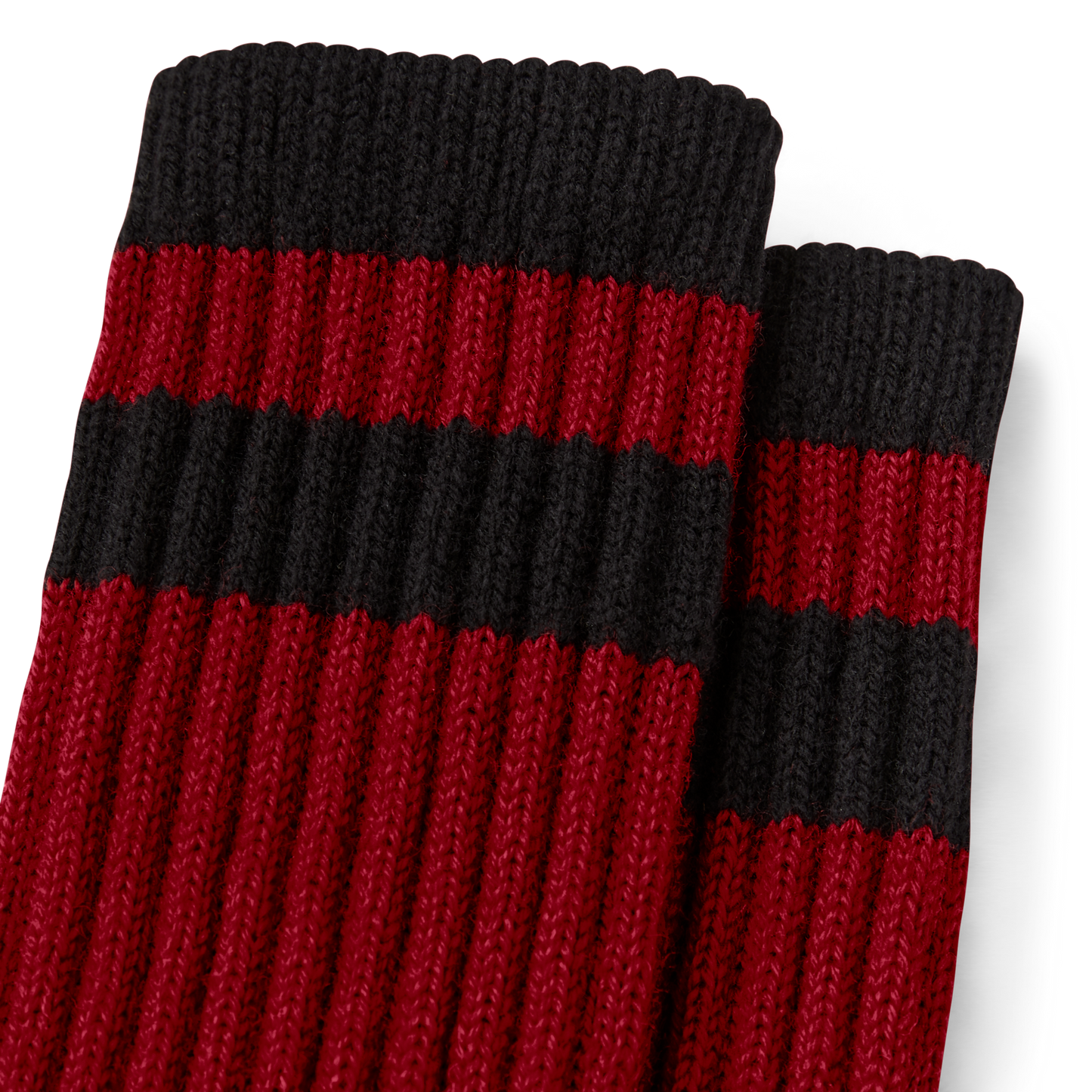 Alternate view of the Filson 1970s Logger Thermal Socks - Scarlet