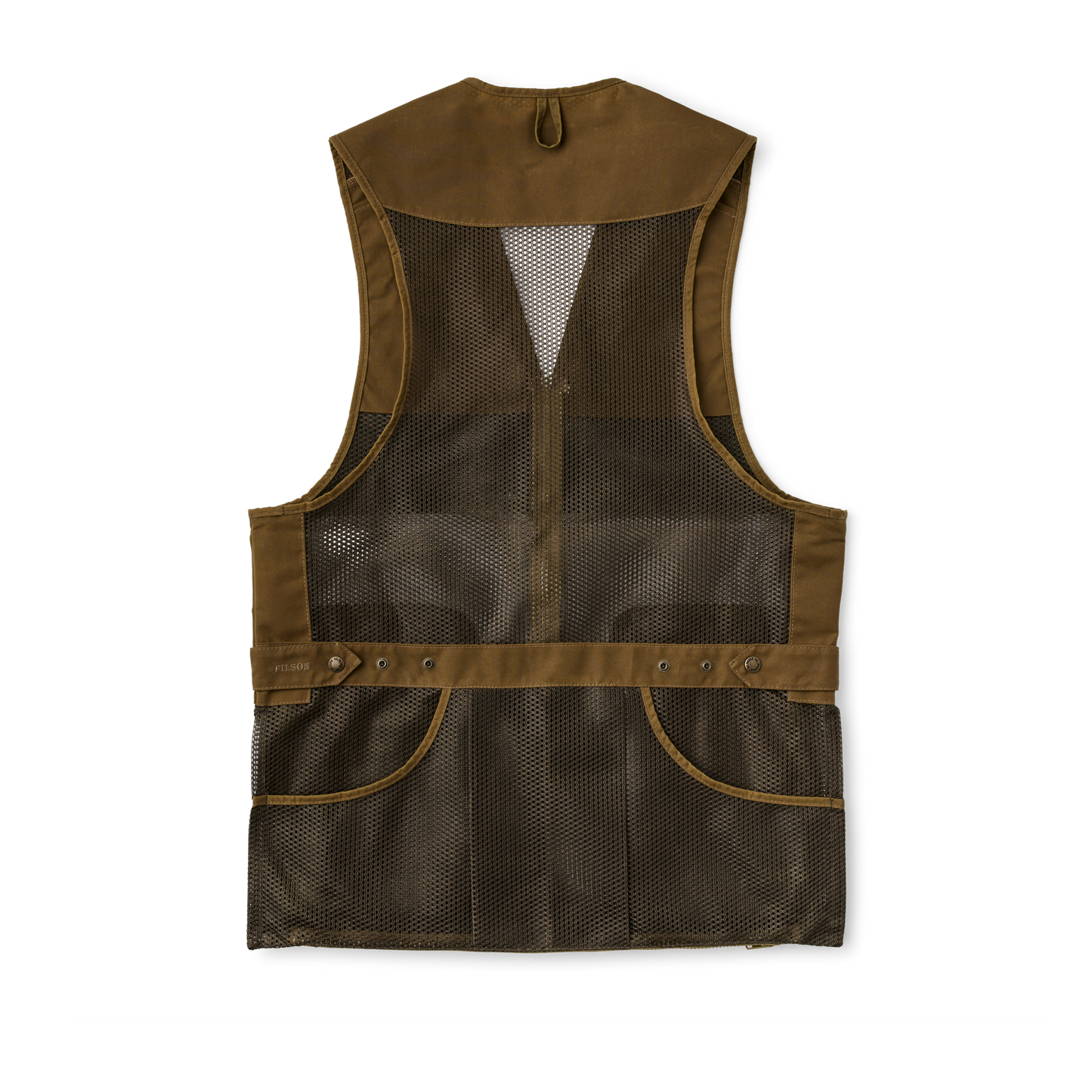 Alternate view of the Filson Lightweight Shooting Vest - Dark Tan