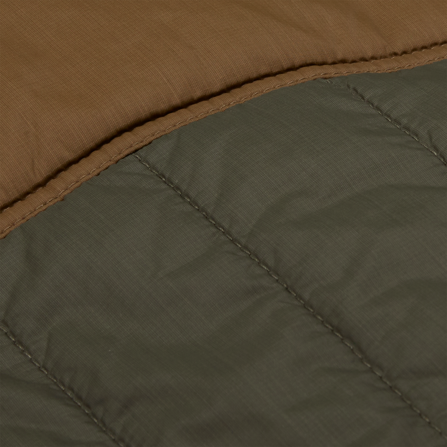 Alternate view of the Filson Ultralight Vest - Surplus Green/ Gold Ochre