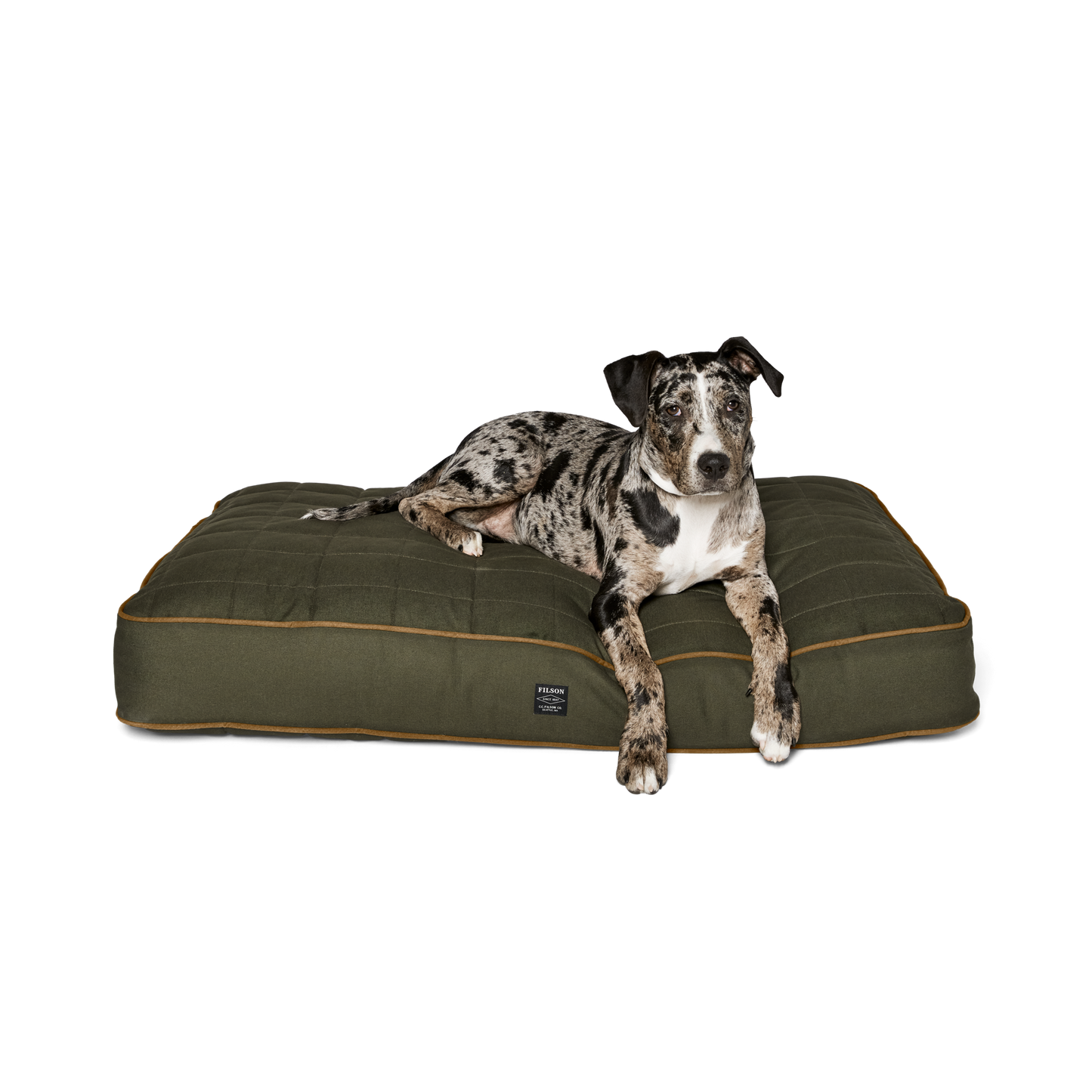 Alternate view of the Filson Large Dog Bed - Otter Green