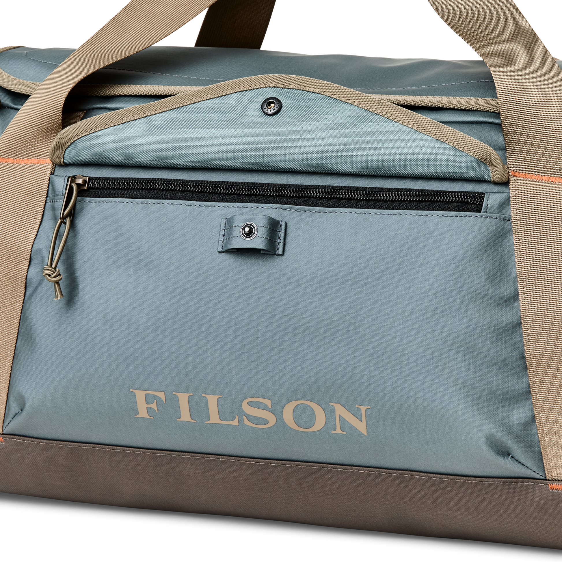 Alternate view of the Filson Scout 50l Duffle - Slate / Canteen / Covert