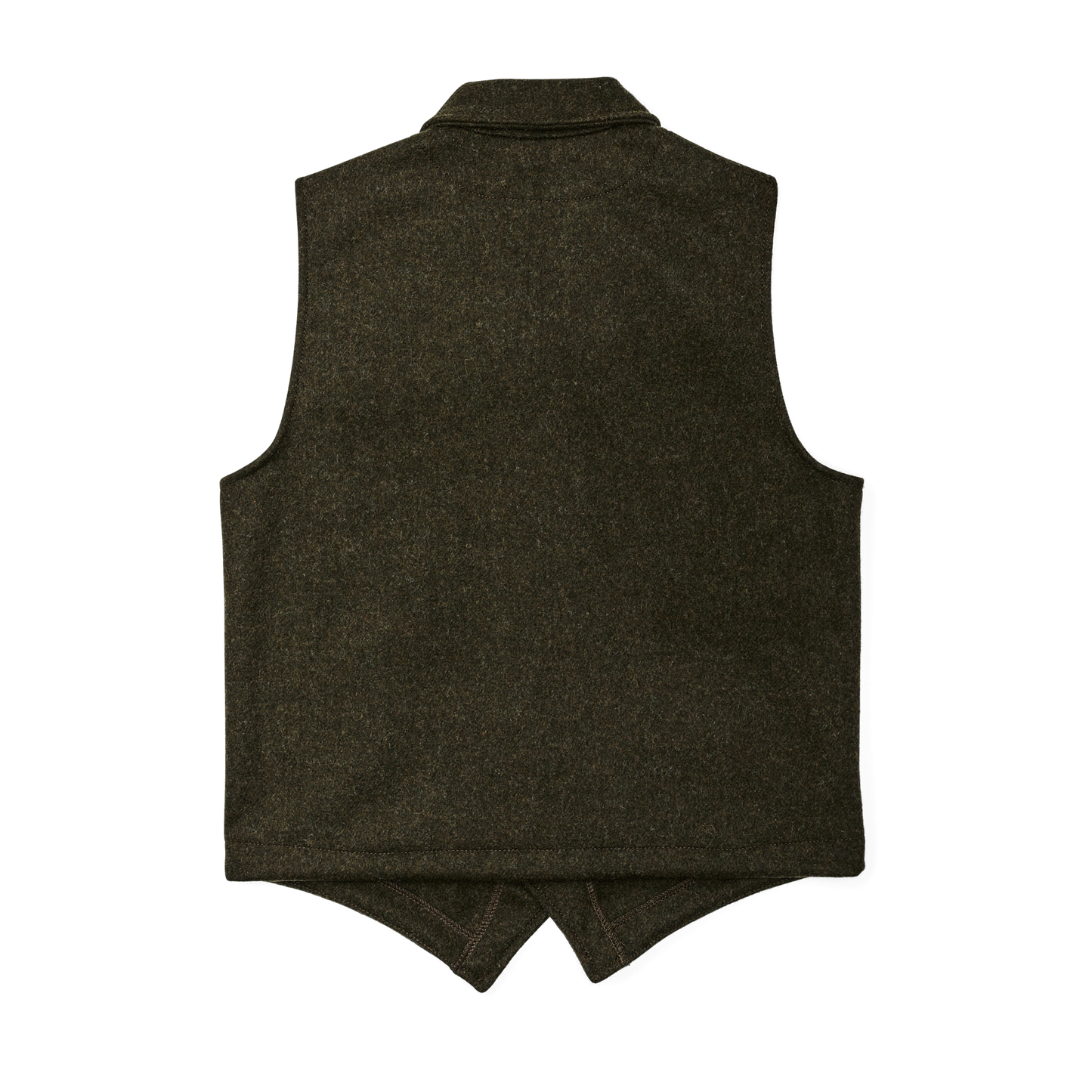 Alternate view of the Filson Western Vest - Forest Green