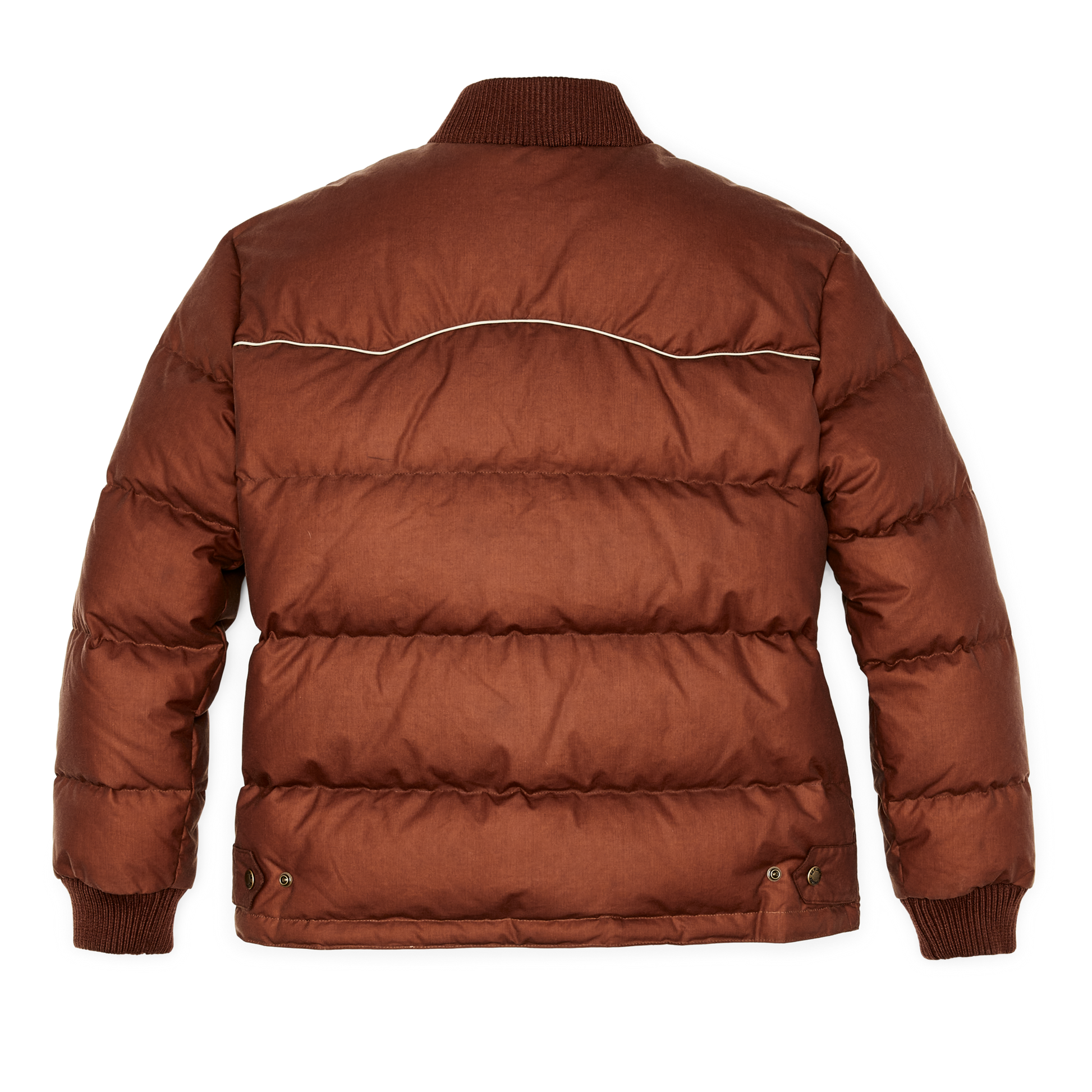 Alternate view of the Filson Women's Waxed Down Jacket - Madder Root