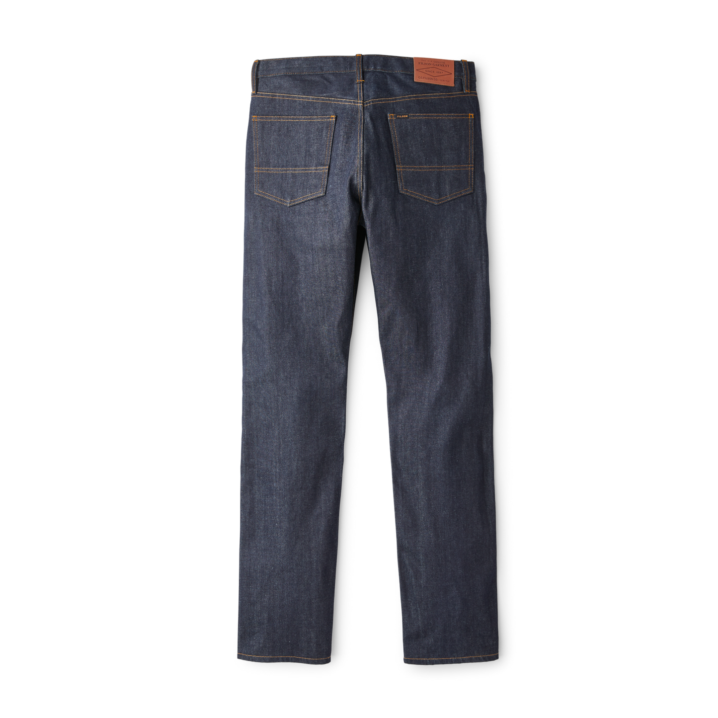 Alternate view of the Filson Rail-splitter Jeans - Raw Indigo