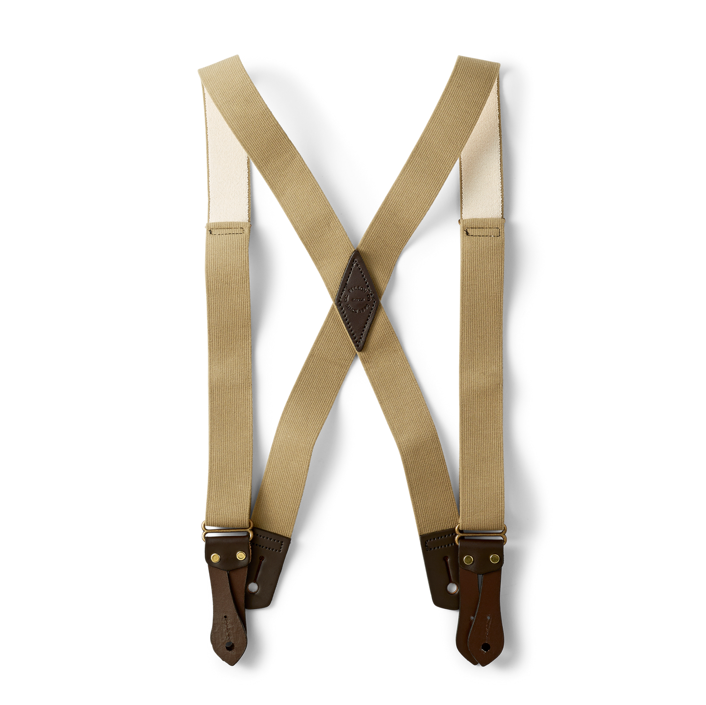 Alternate view of the Filson Tab Suspenders - Tan