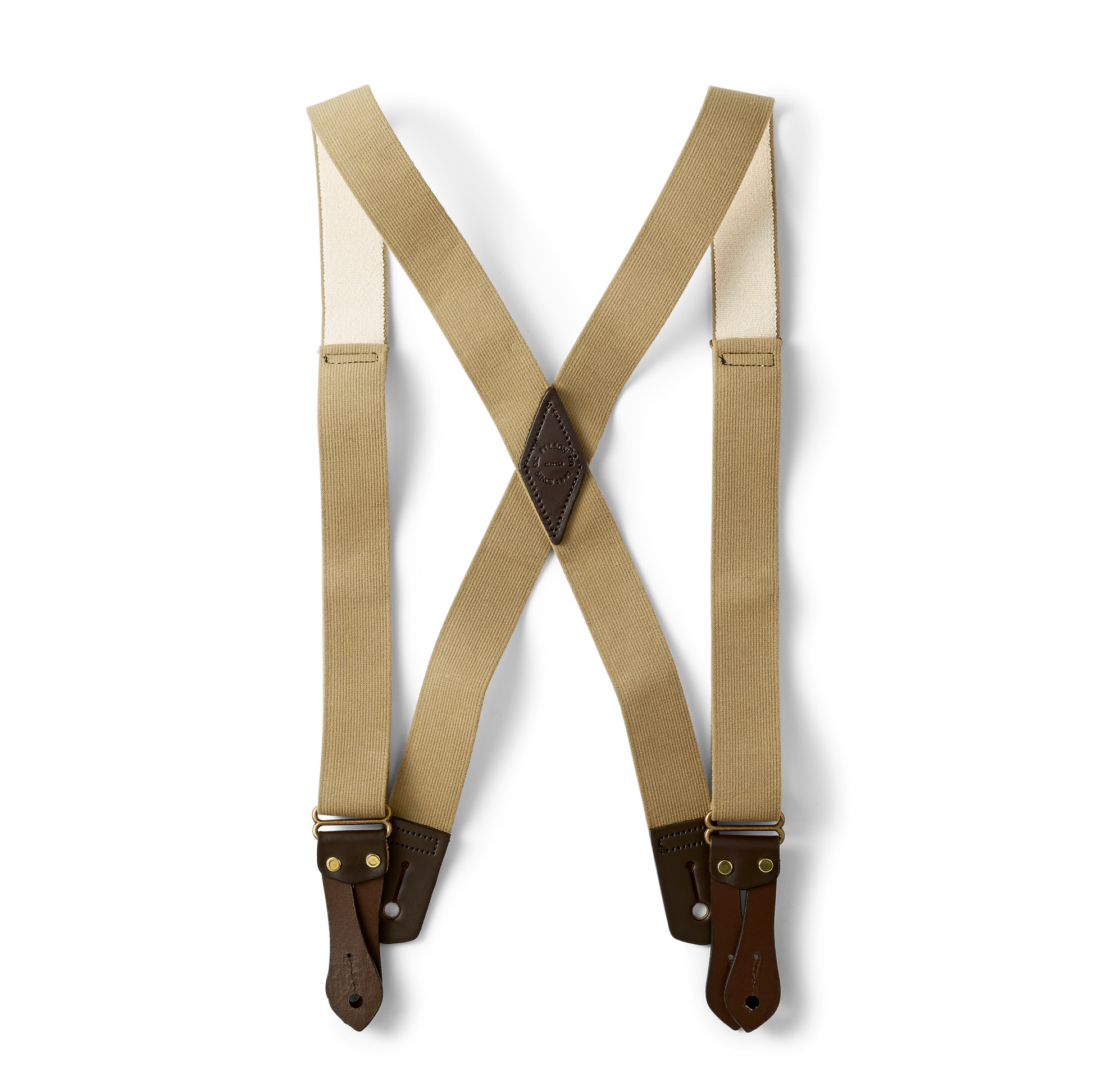 Alternate view of the Filson Tab Suspenders - Tan