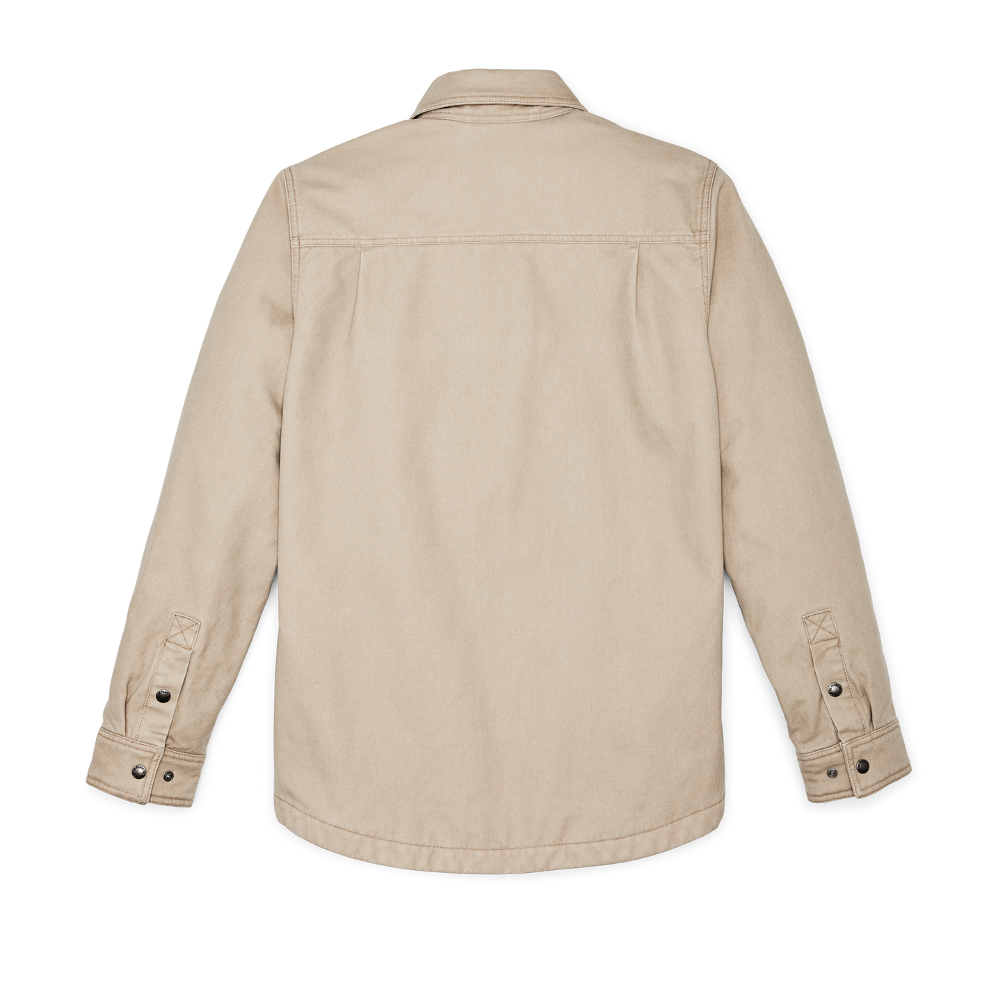 Alternate view of the Filson Fleece Lined Jac-shirt - Gray Khaki