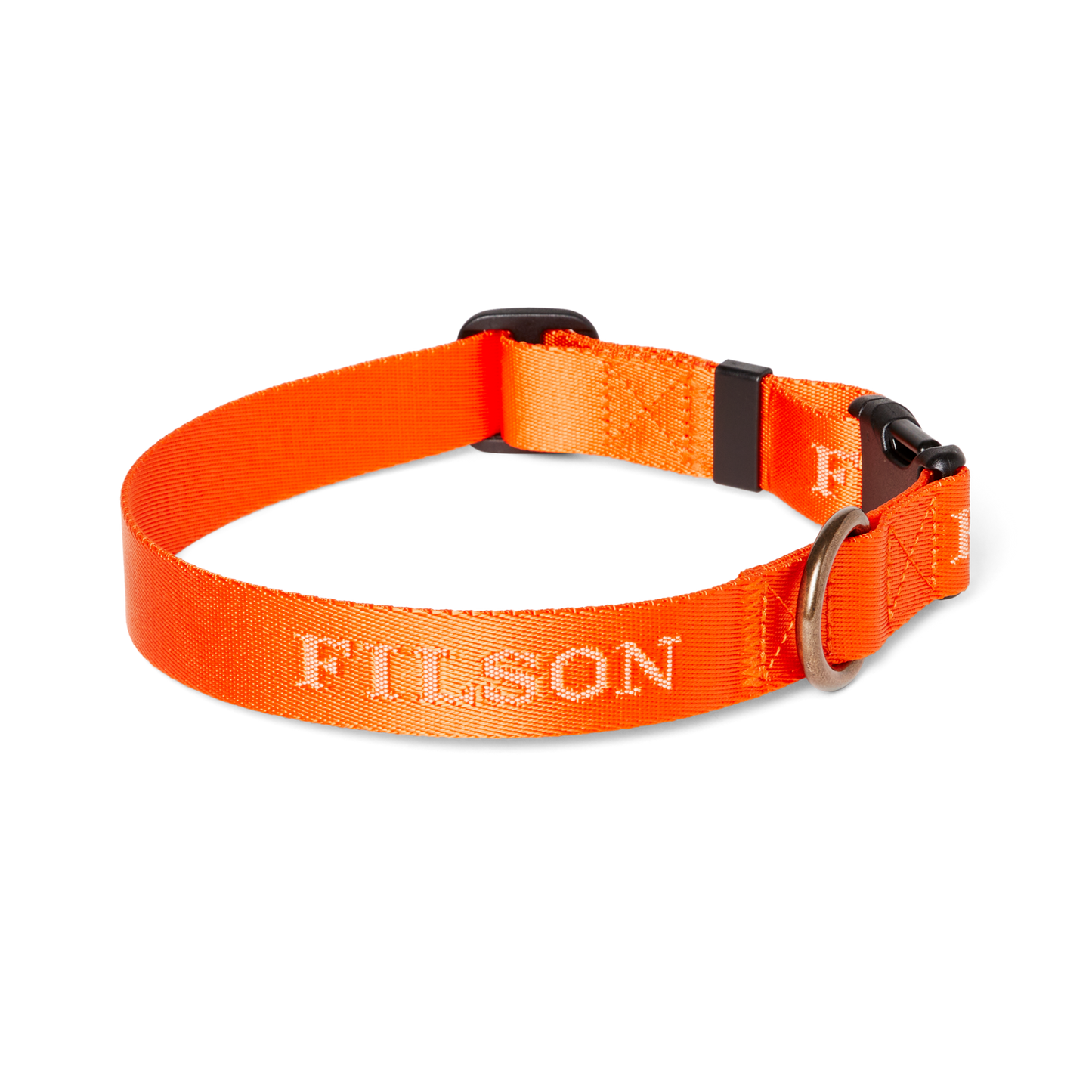 Alternate view of the Filson Nylon Dog Collar - Flame