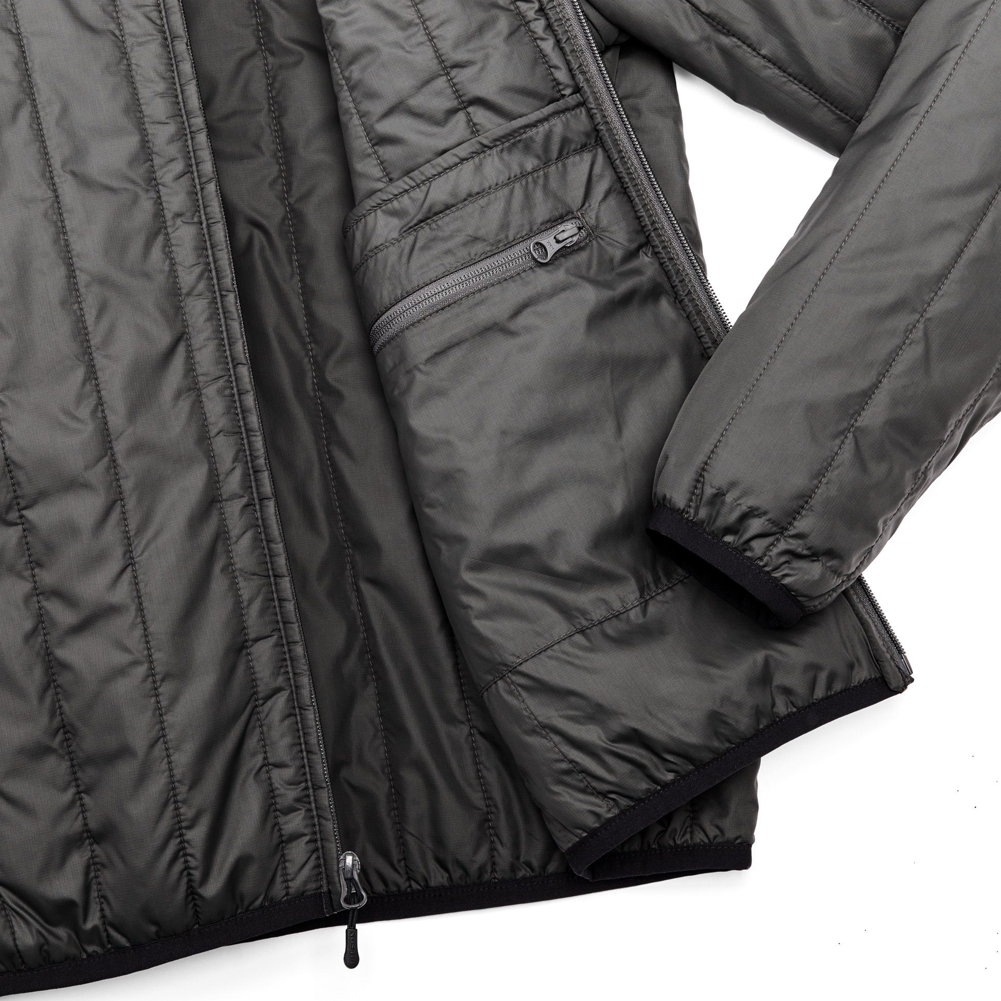 Alternate view of the Filson Ultralight Jacket - Raven