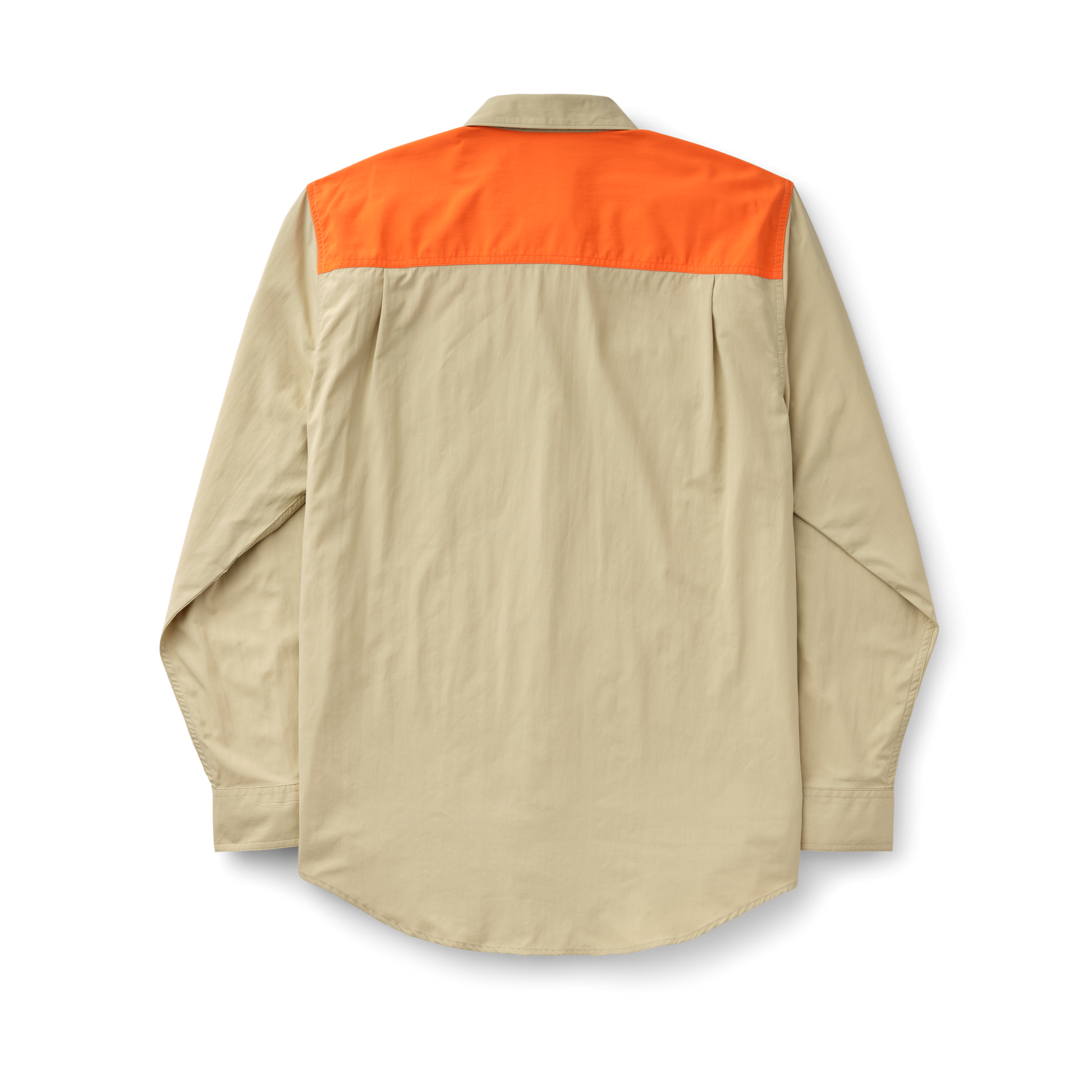 Alternate view of the Filson Sportsman's Shirt - Twill / Blaze Orange