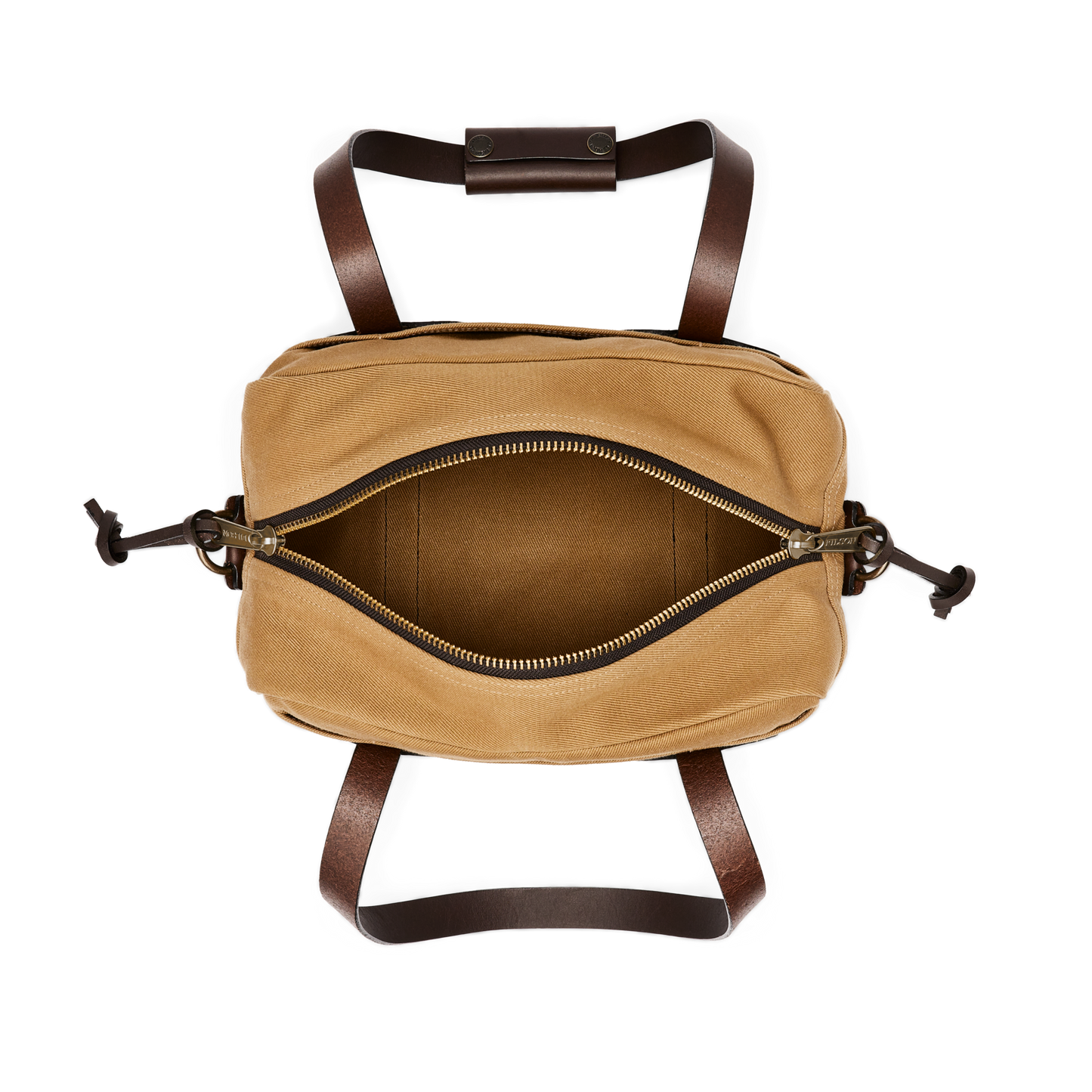 Alternate view of the Filson Rugged Twill Xs Compact Duffle Bag - Tan