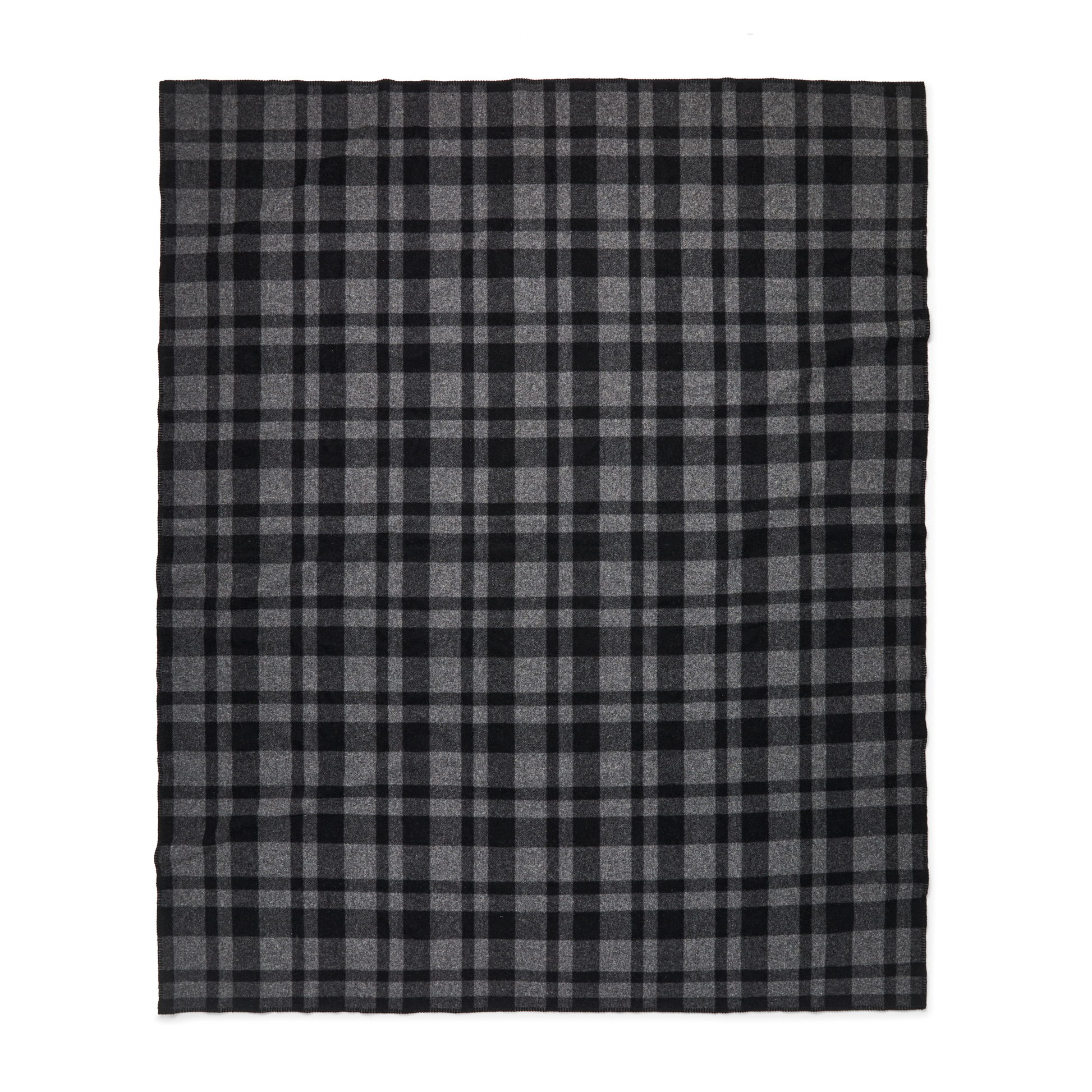 Alternate view of the Filson Mackinaw Wool  Blanket - Charcoal Black