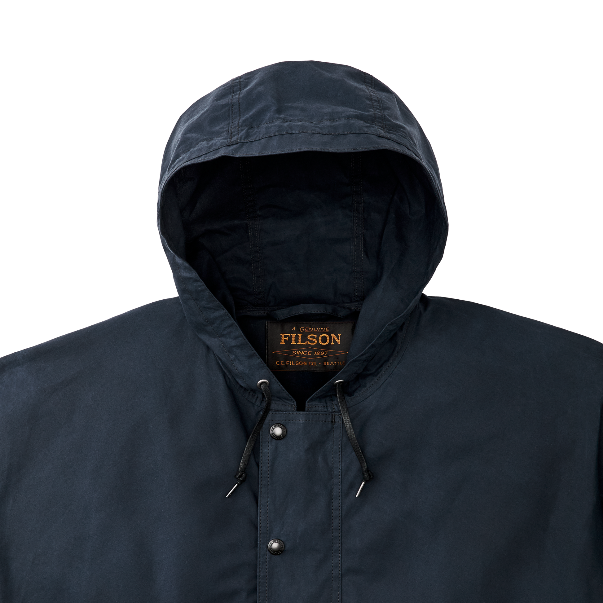 Alternate view of the Filson Ranger Lightweight Anorak - Dark Navy