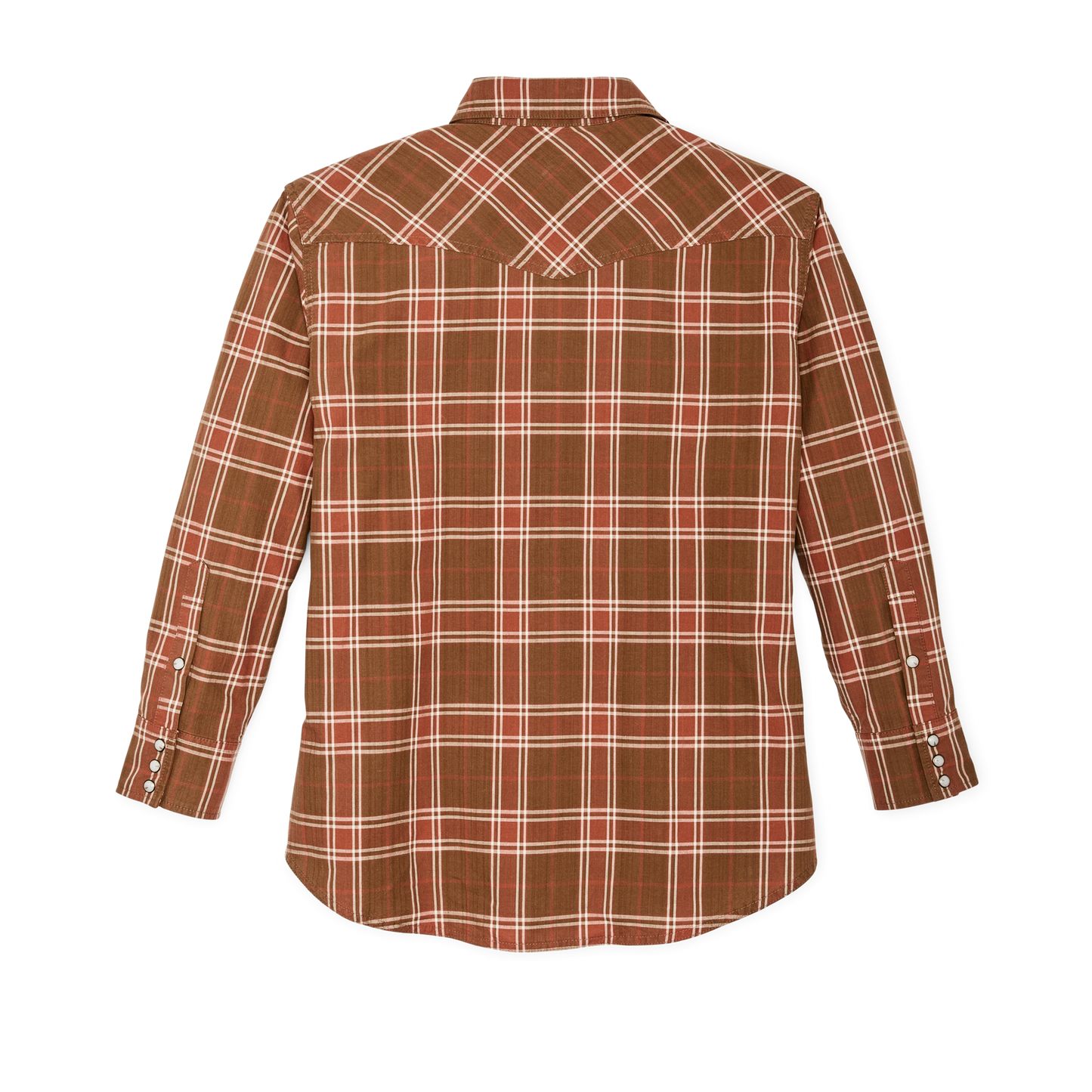 Alternate view of the Filson Women's Western Flannel Shirt - Clay Dust