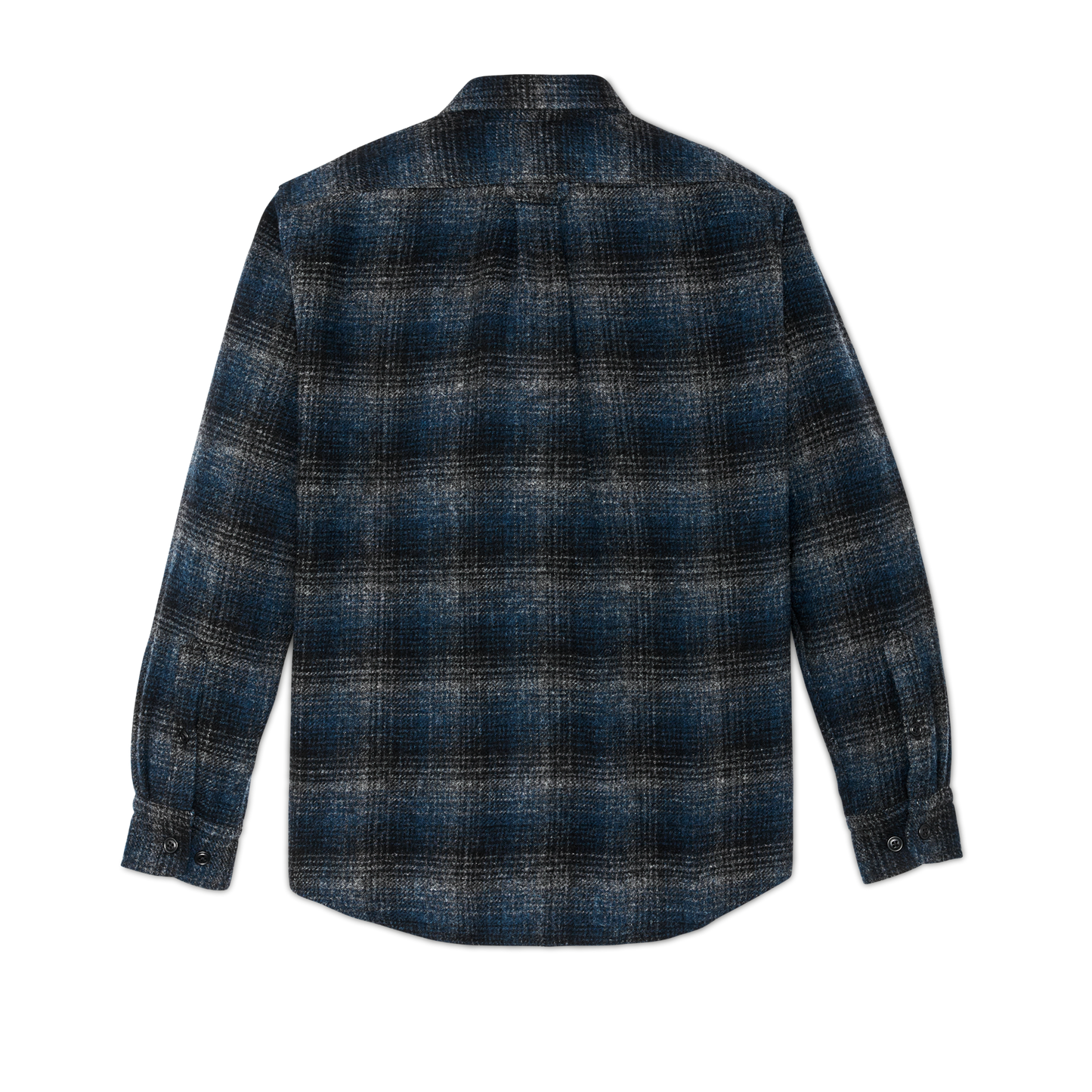 Alternate view of the Filson Northwest Wool Shirt - Blue / Black / Multi Plaid