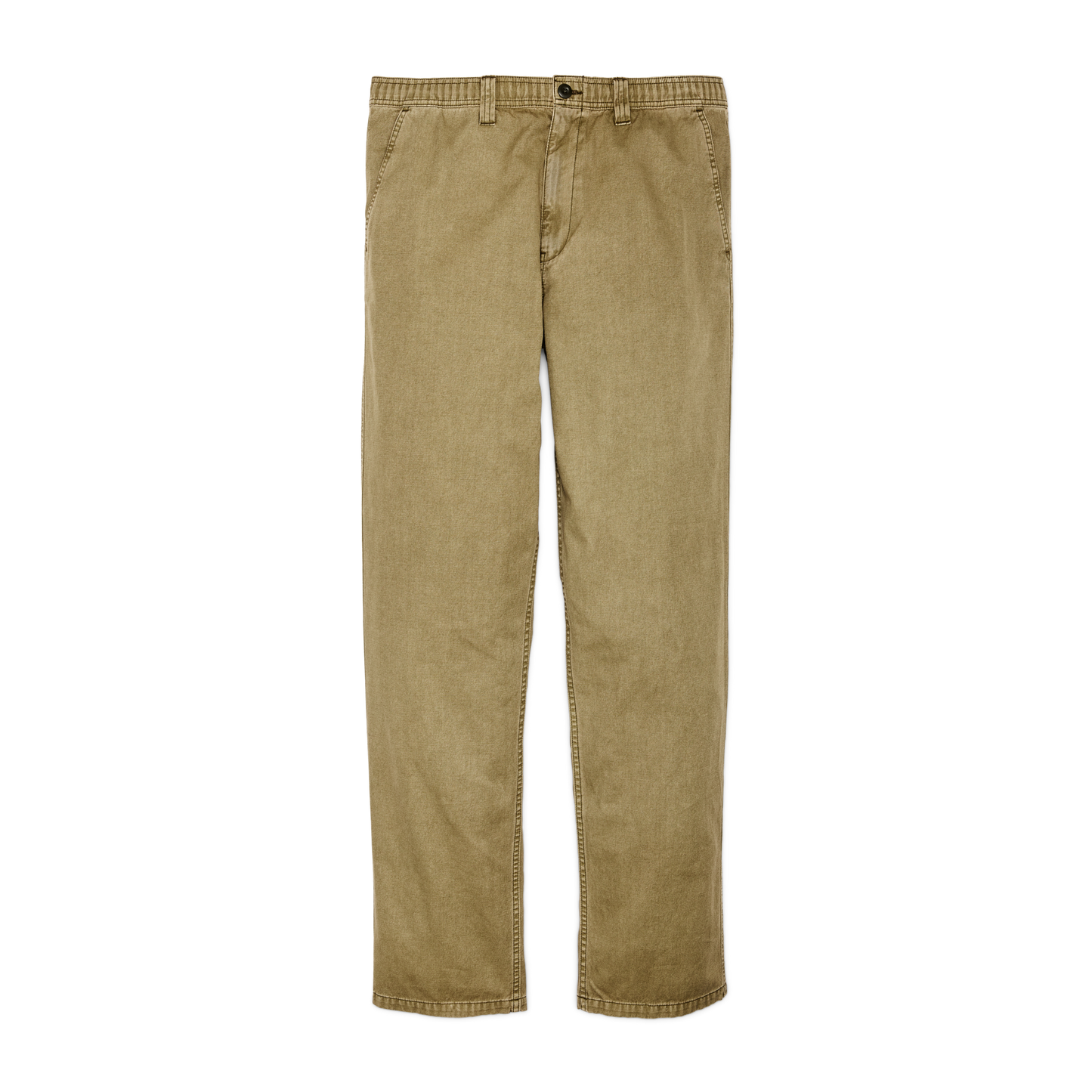 Front-facing image of the Filson Oakville Canvas Pants - Slate Olive