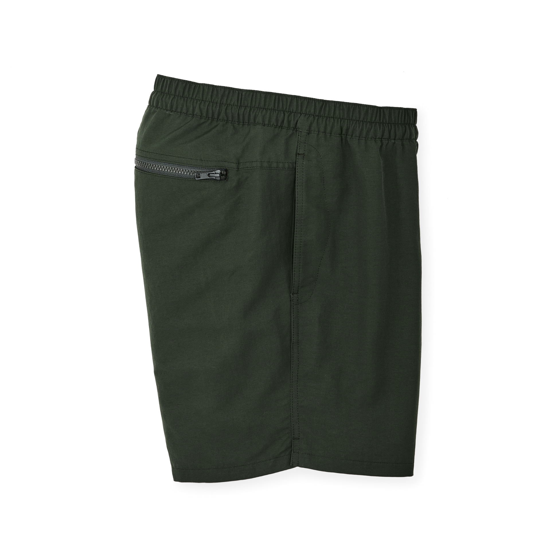 Alternate view of the Filson Cooper Lake Trunks  - Dark Spruce