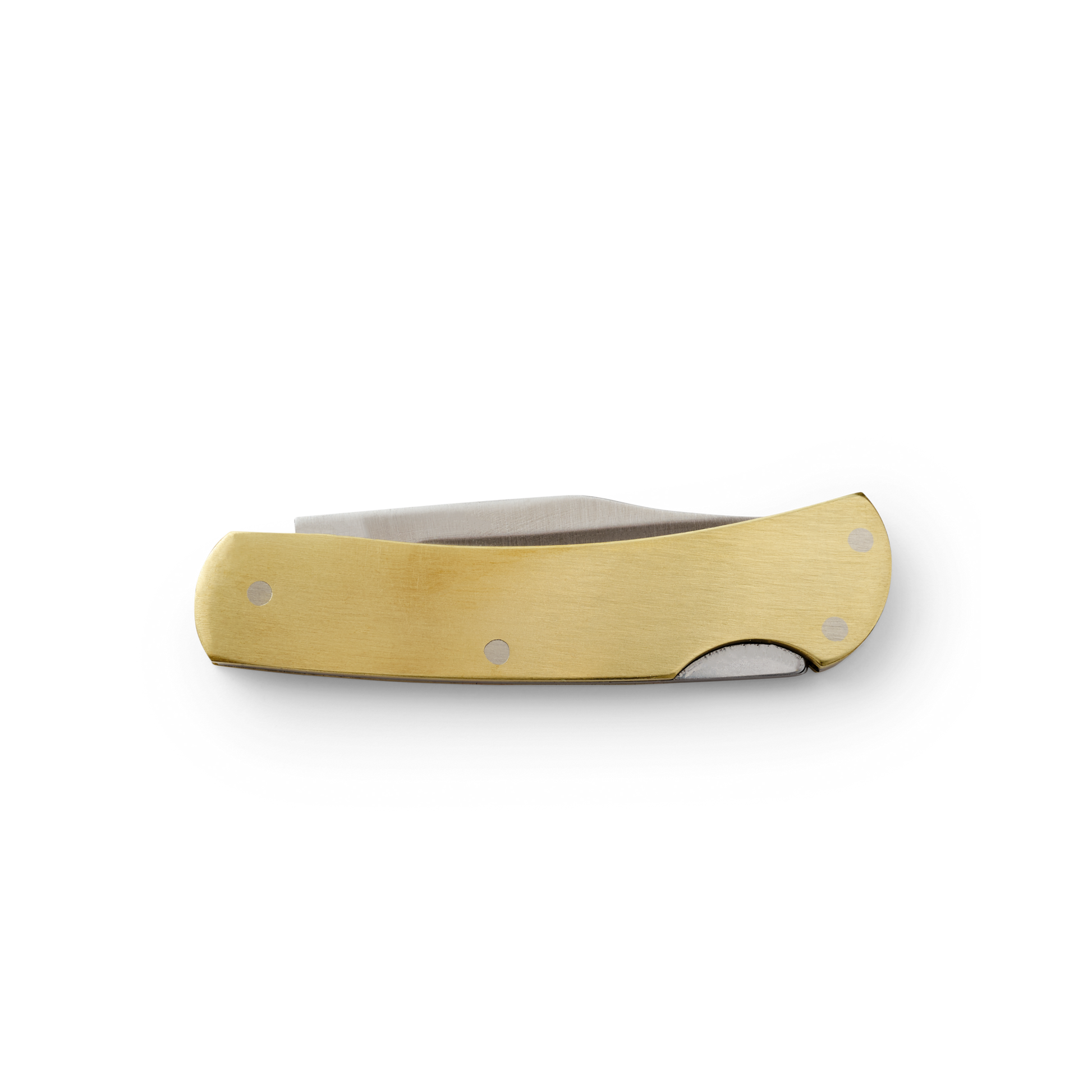 Alternate view of the Filson Brass Lockback Pocket Knife - Brass