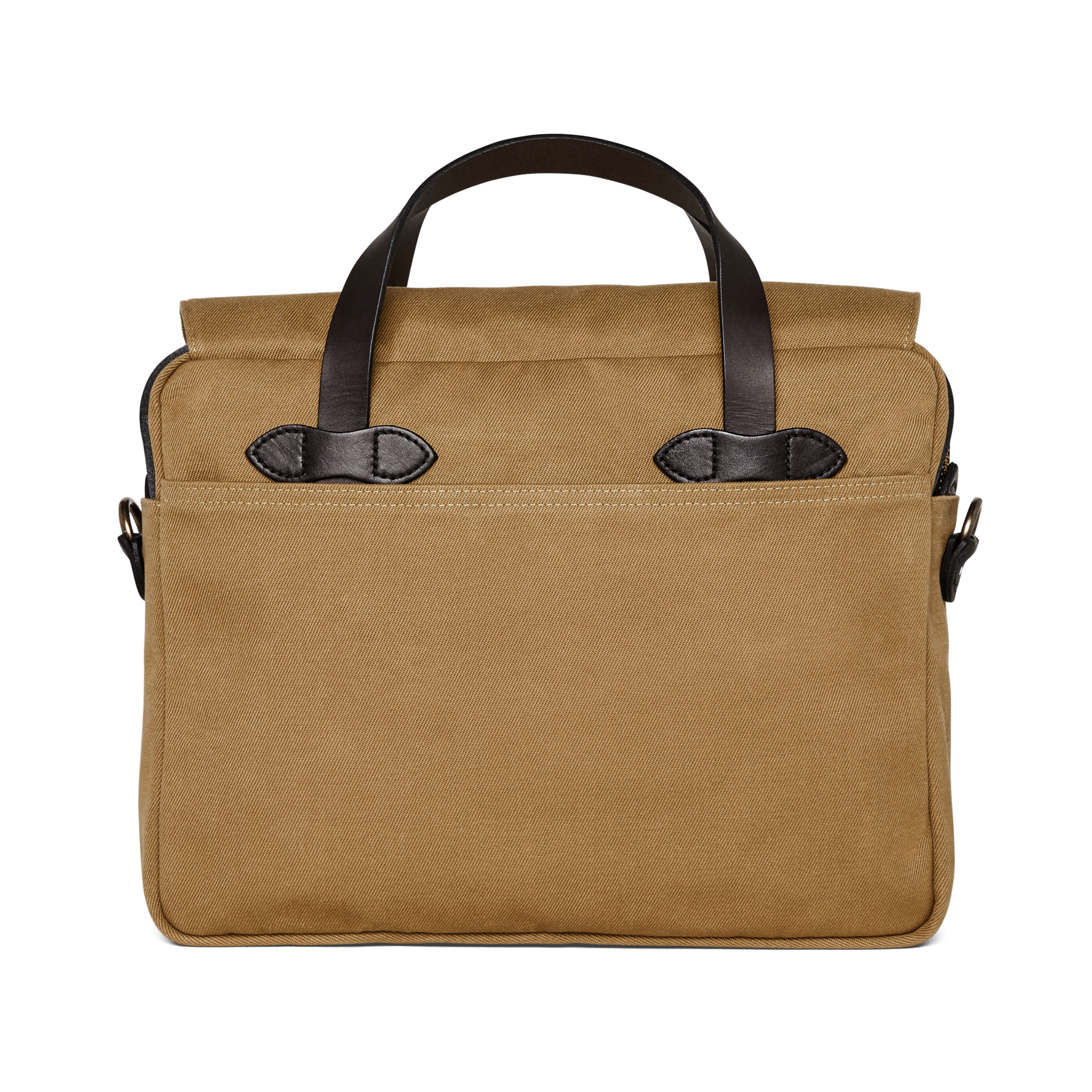 Alternate view of the Filson Rugged Twill Original Briefcase - Tan