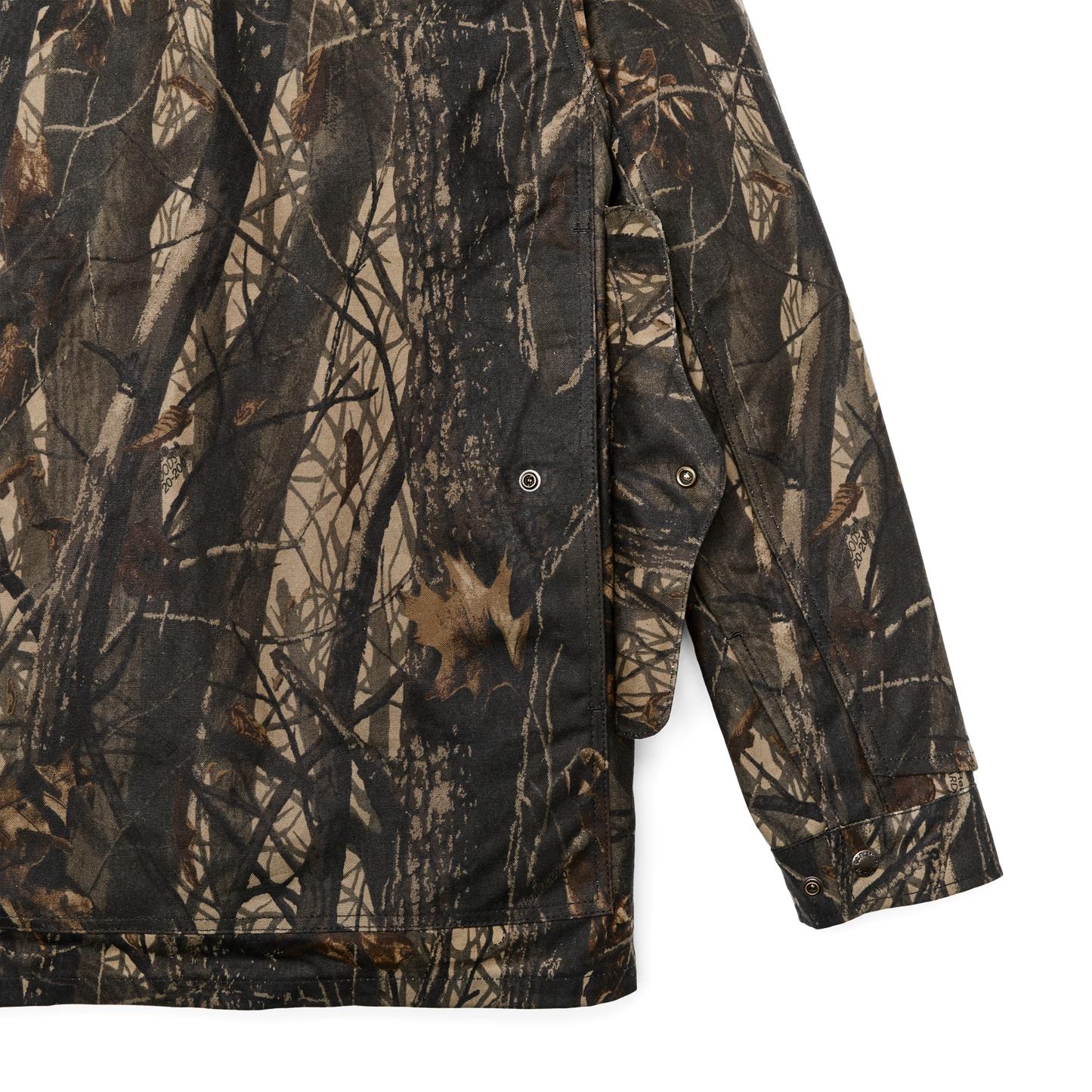 Alternate view of the Filson Tin Cloth Cruiser Jacket - Realtree Hardwoods Camo