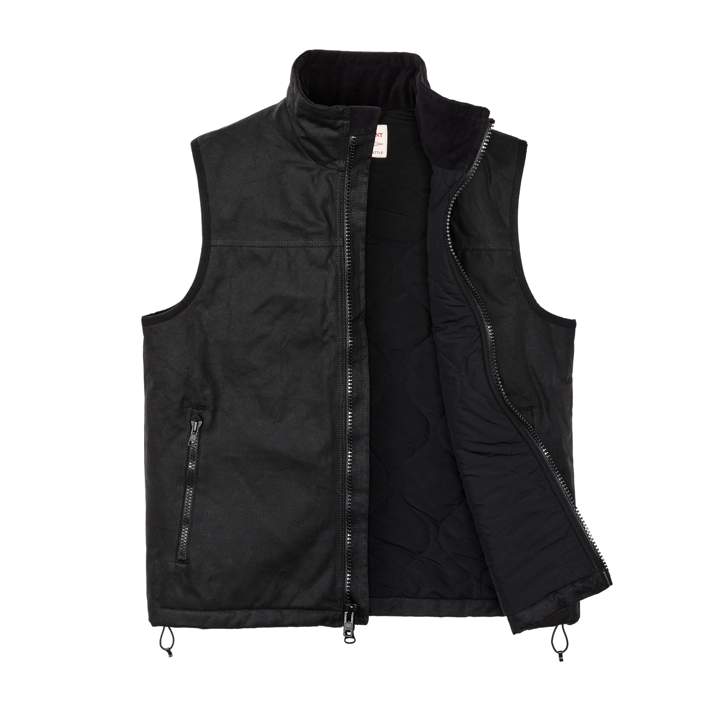 Alternate view of the Filson Tin Cloth Primaloft¬Æ Vest - Black