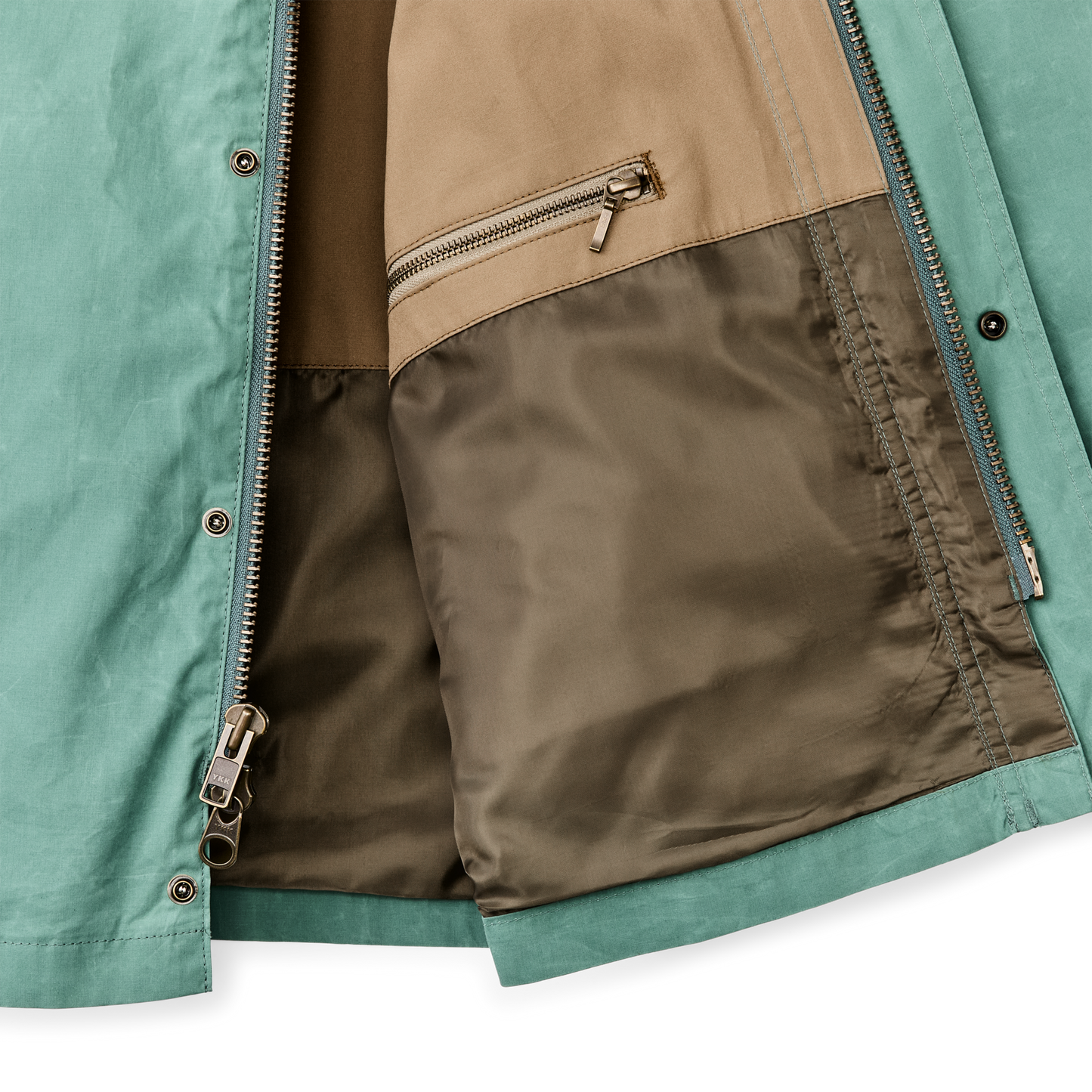 Alternate view of the Filson Ranger Short Field Jacket - Deep Sea