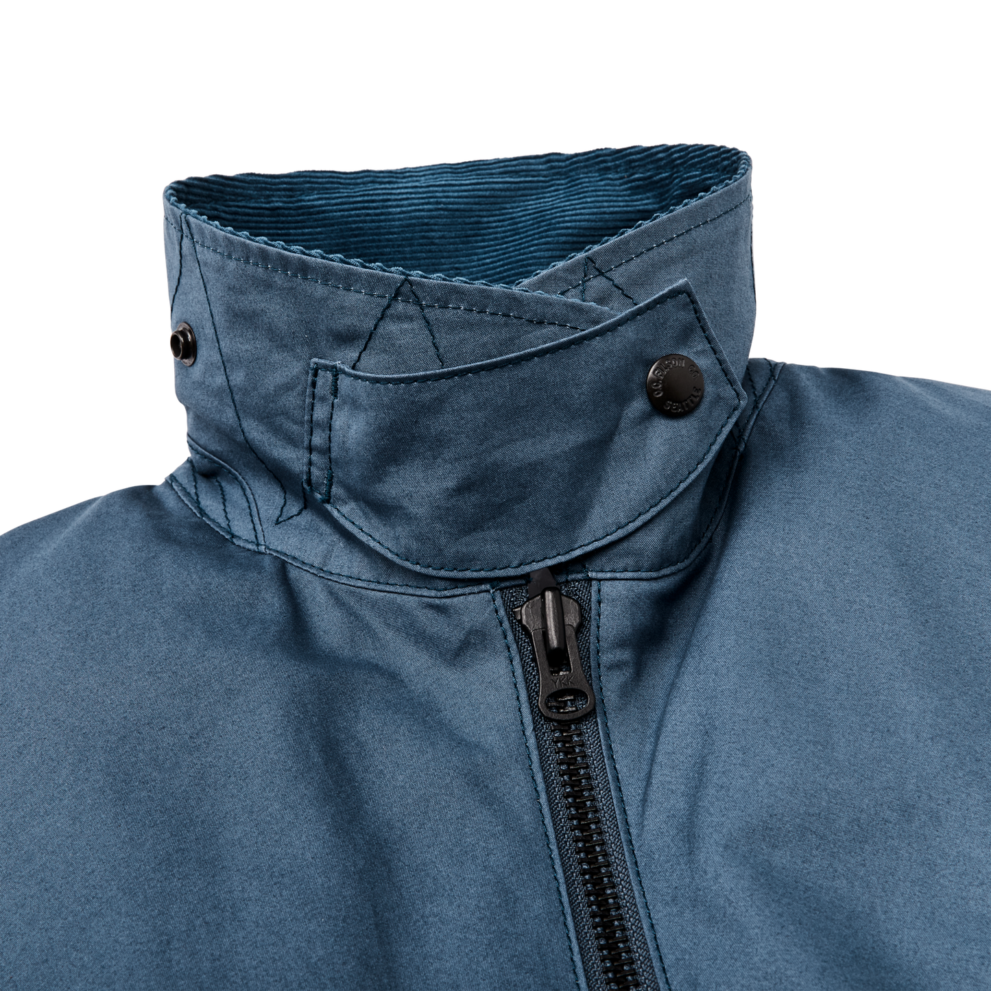 Alternate view of the Filson Women's Aviator Cloth Short Work Jacket - Flag Blue