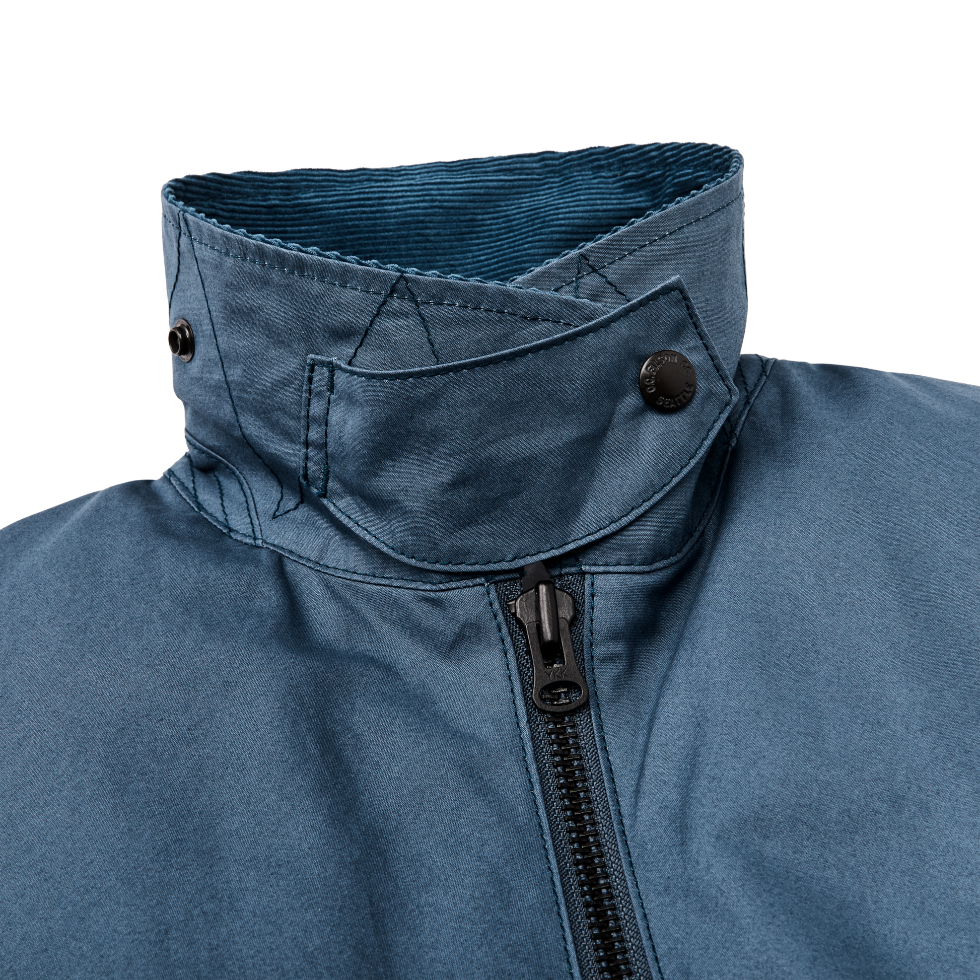 Alternate view of the Filson Women's Aviator Cloth Short Work Jacket - Flag Blue