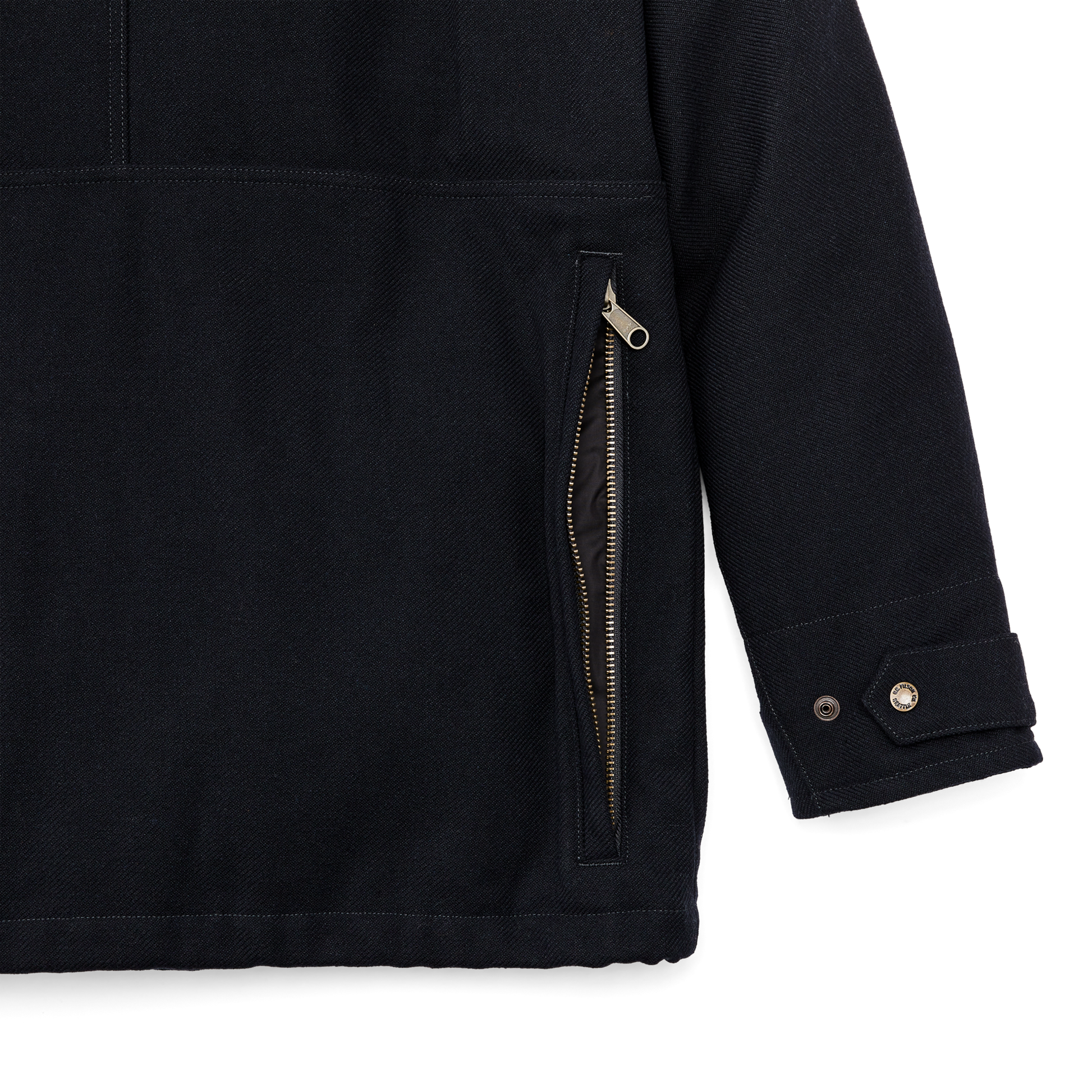 Alternate view of the Filson Cavalry Wool Field Jacket - Navy