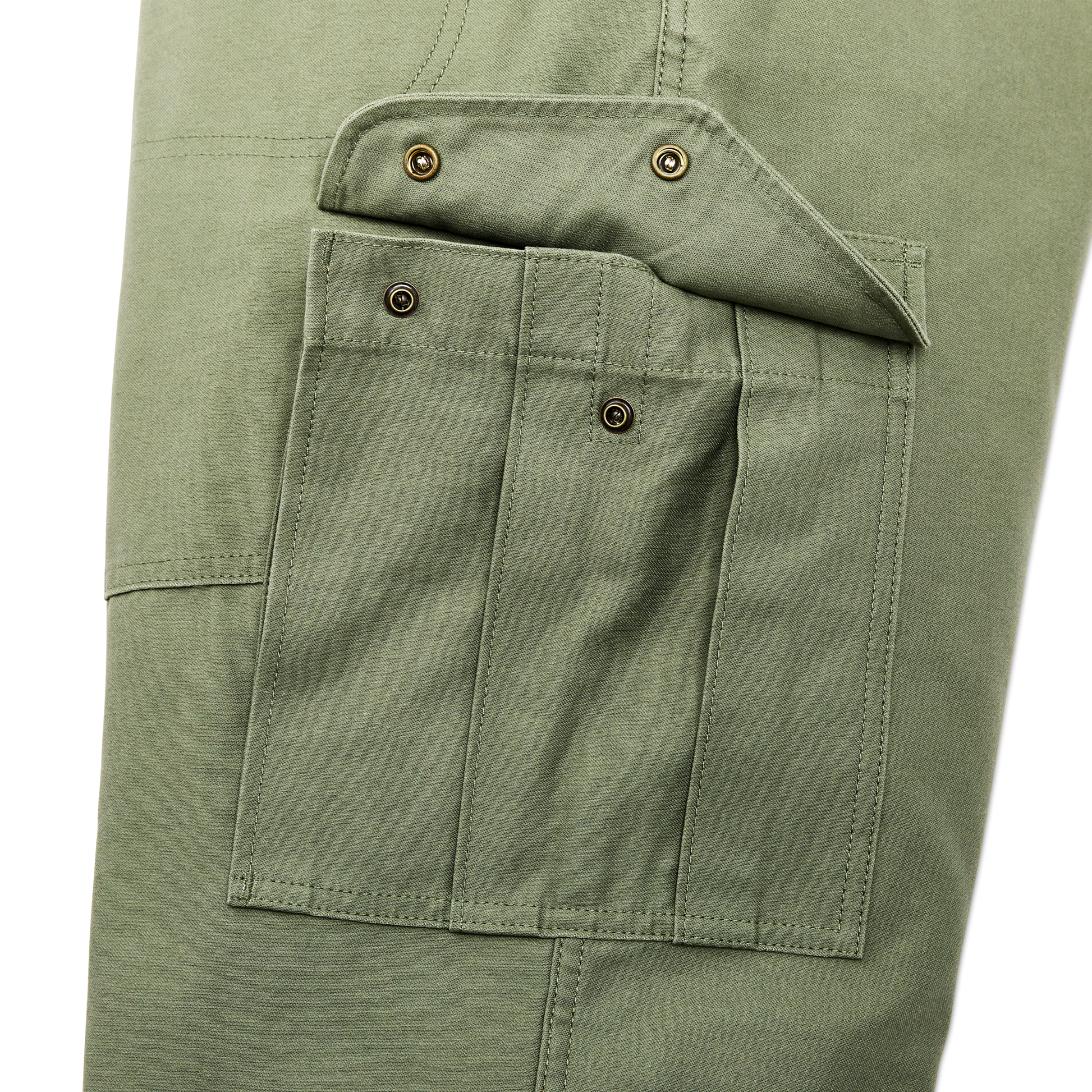 Alternate view of the Filson Field Cargo Pants - Washed Fatigue Green