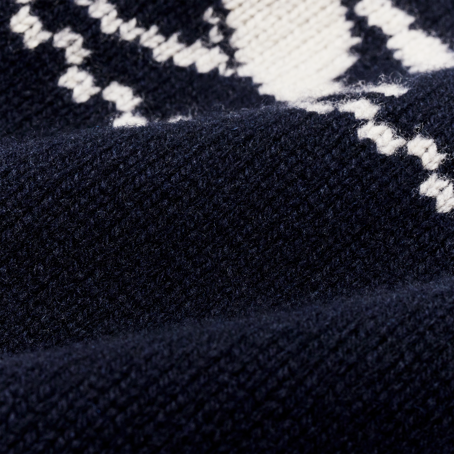 Alternate view of the Filson Women's Wool Crewneck Sweater - Navy / Horse