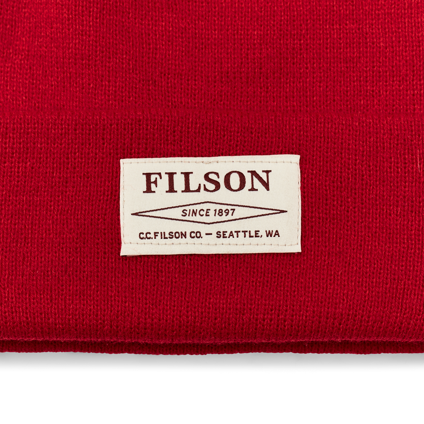 Alternate view of the Filson Acrylic Watch Cap - Red