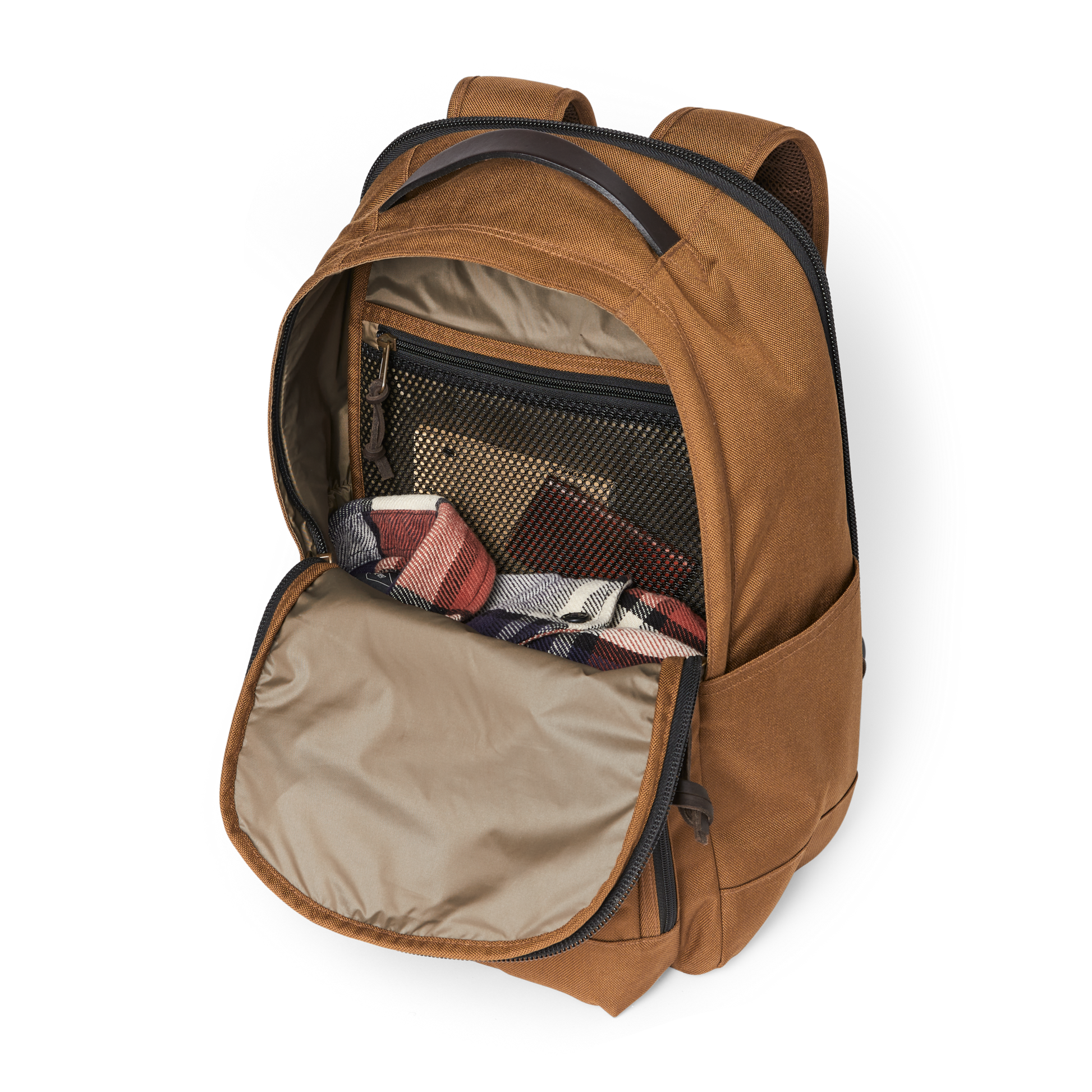 Alternate view of the Filson Dryden Backpack - Whiskey