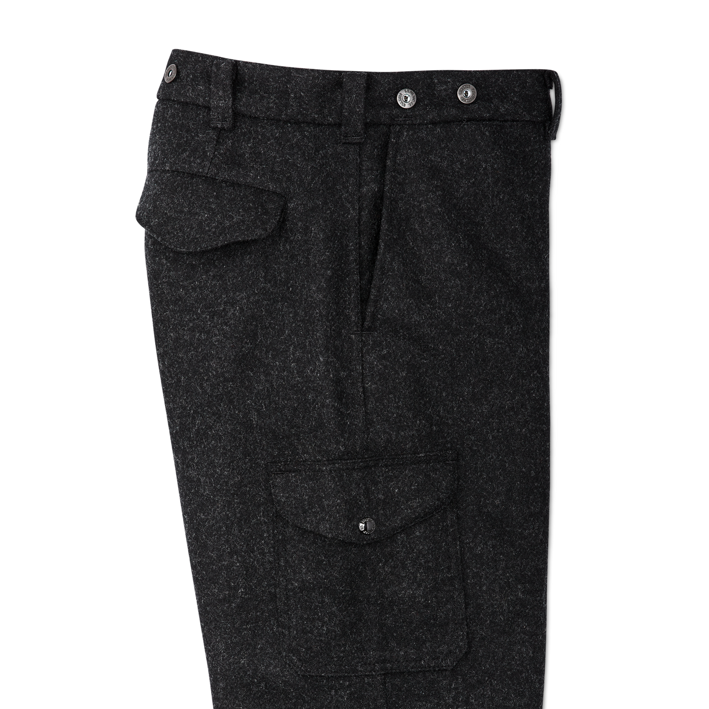 Alternate view of the Filson Mackinaw Wool Field Pants - Charcoal