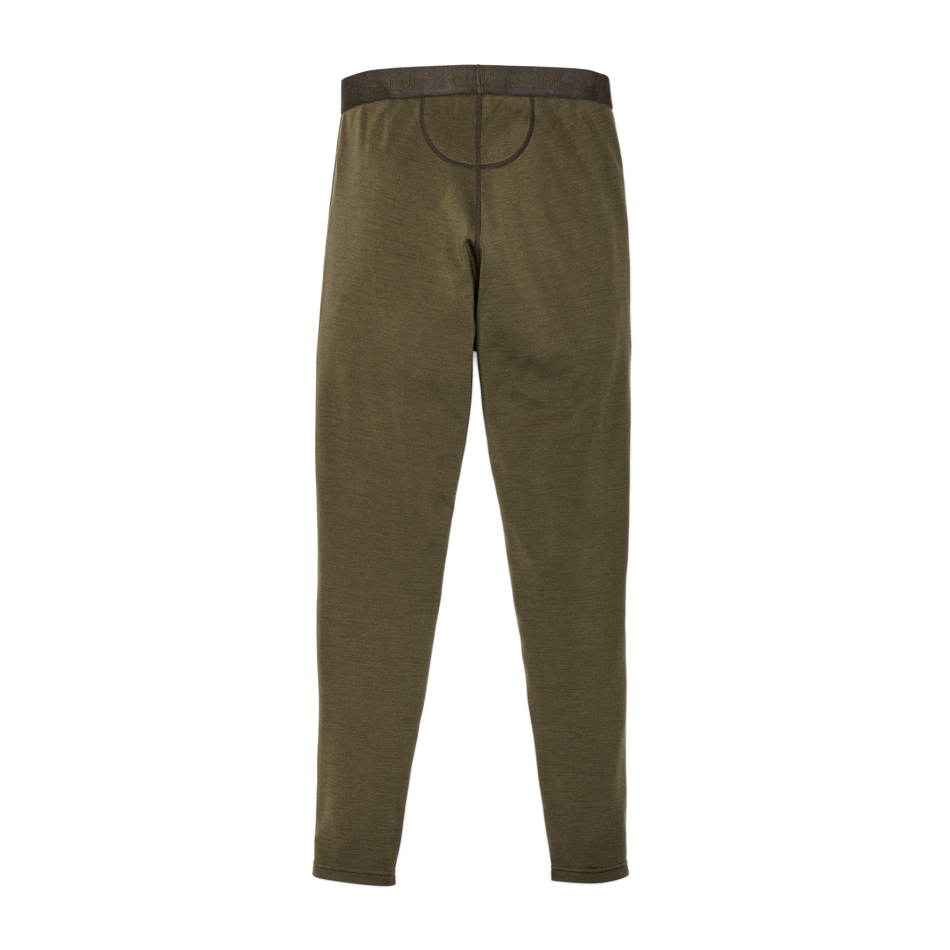 Alternate view of the Filson 400g Merino Wool Bottoms - Dark Olive