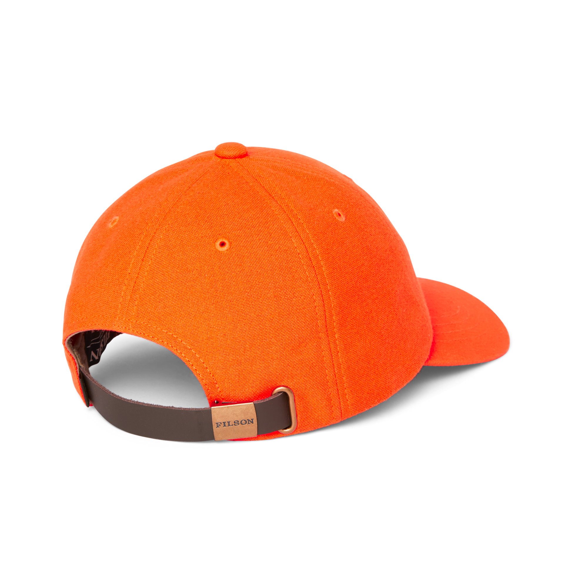 Alternate view of the Filson Low-profile Cap - Blaze Orange