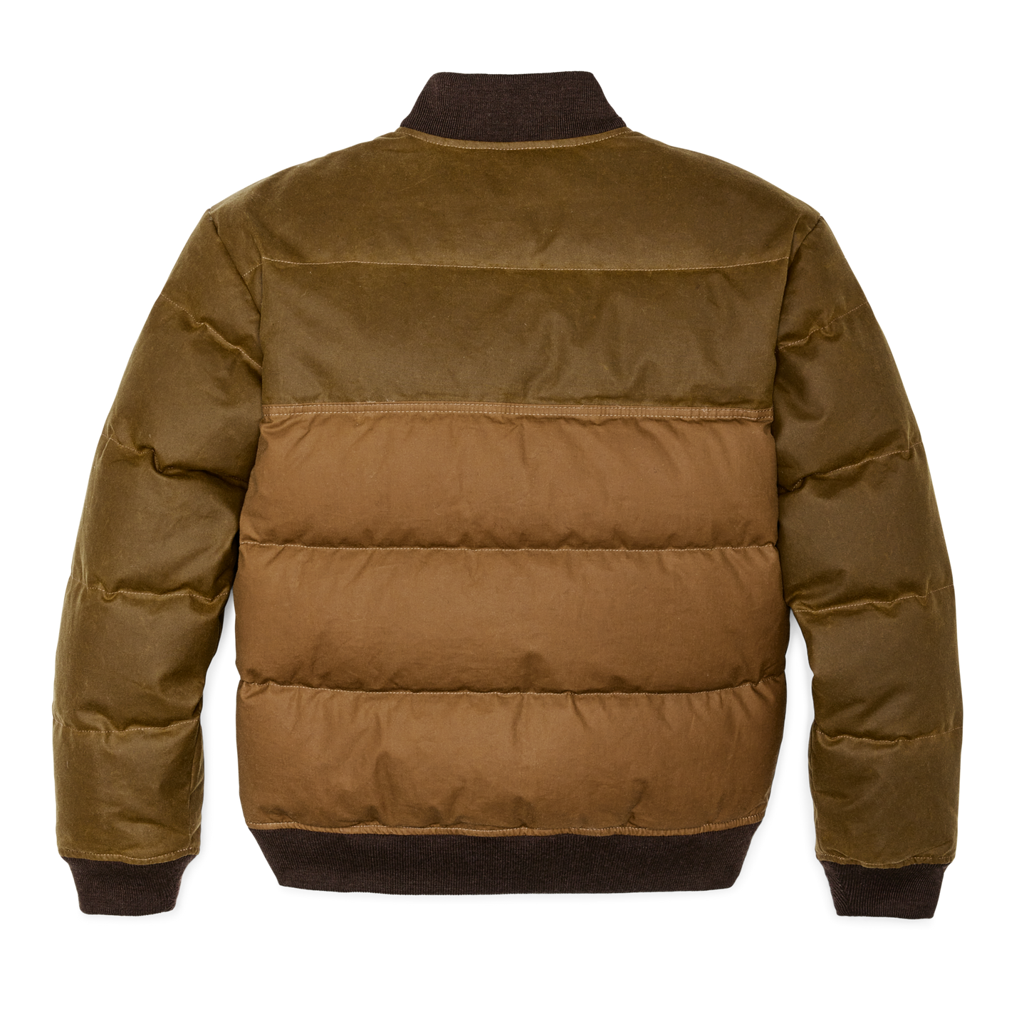 Alternate view of the Filson Down Bomber Jacket - Dark Tan