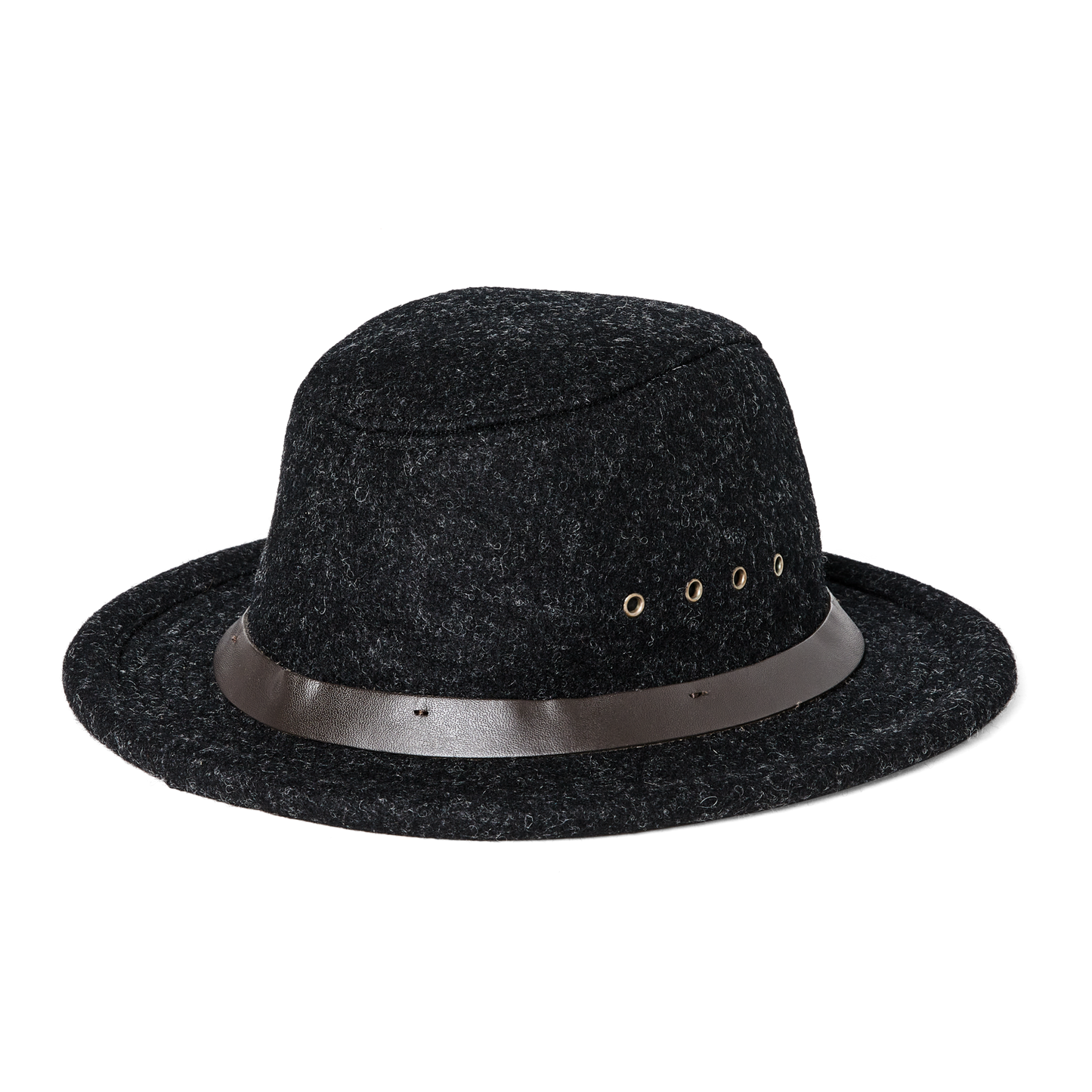 Alternate view of the Filson Wool Packer Hat - Charcoal