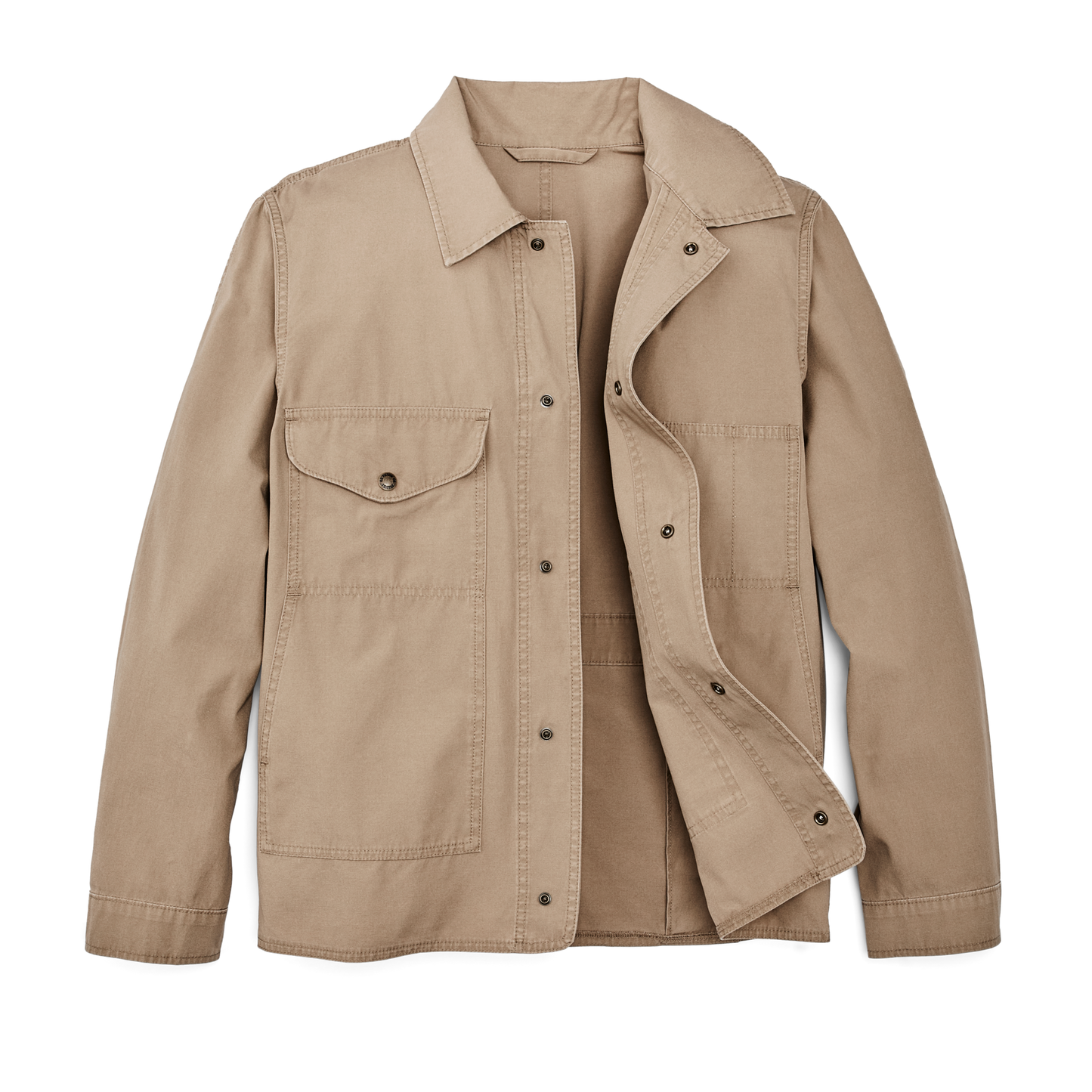 Alternate view of the Filson Safari Cloth Jacket - Safari Khaki