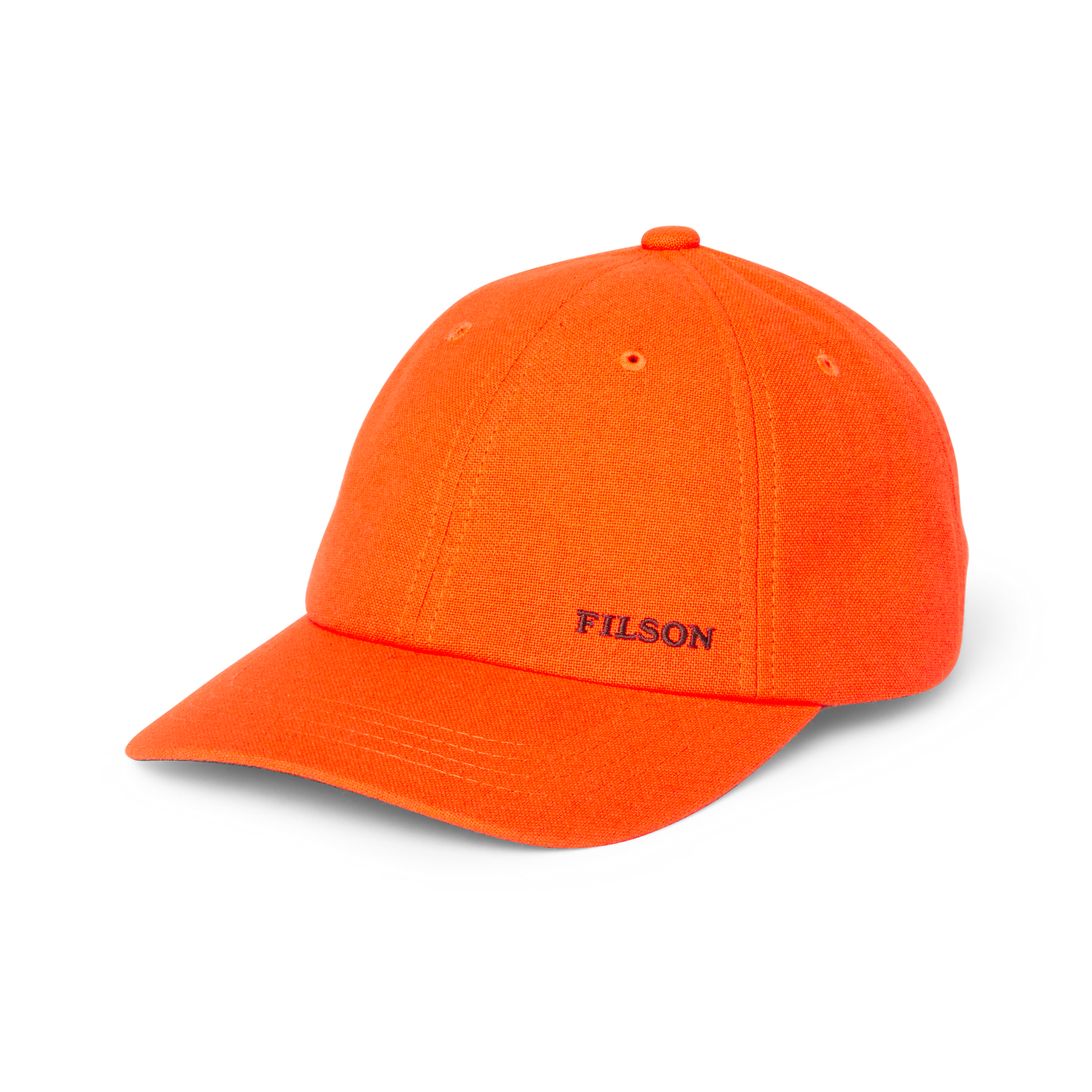 Alternate view of the Filson Low-profile Cap - Blaze Orange