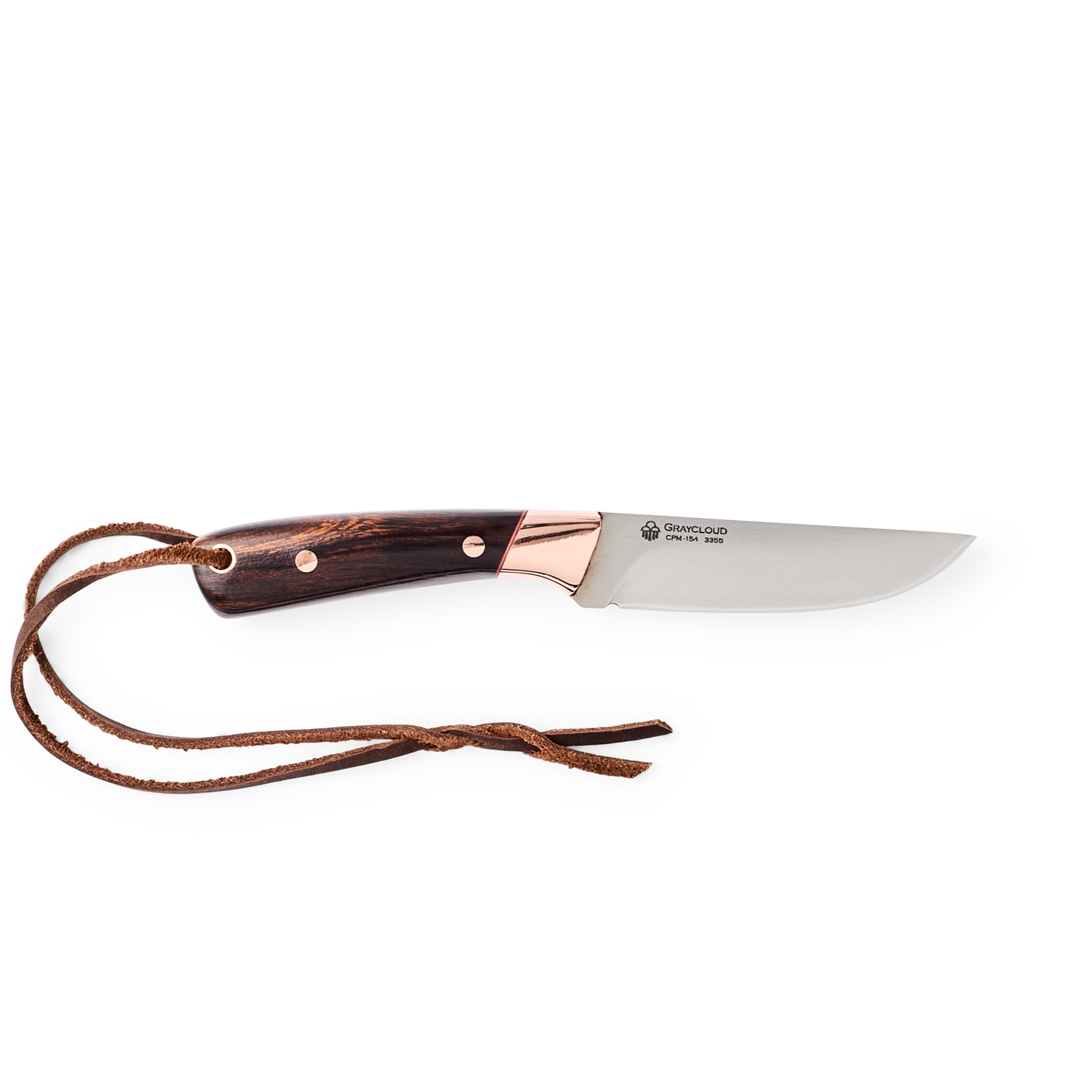 Alternate view of the Filson Filson X Graycloud Tracker Knife - Copper / Ironwood