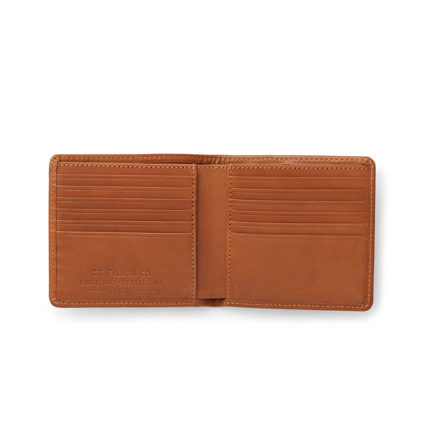 Alternate view of the Filson Rugged Twill Packer Wallet - Tan