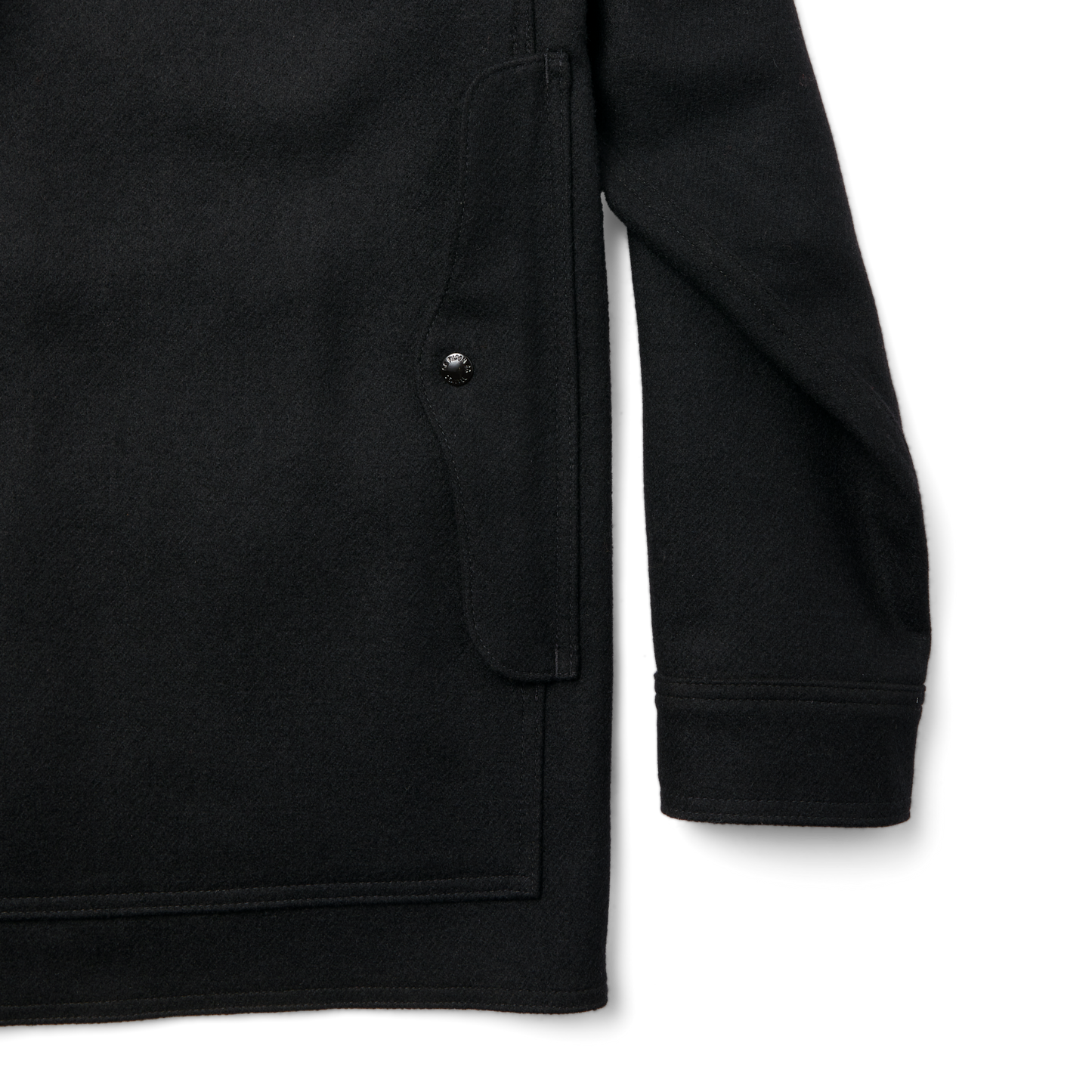 Alternate view of the Filson Mackinaw Wool Cruiser Jacket - Dark Navy / Solid