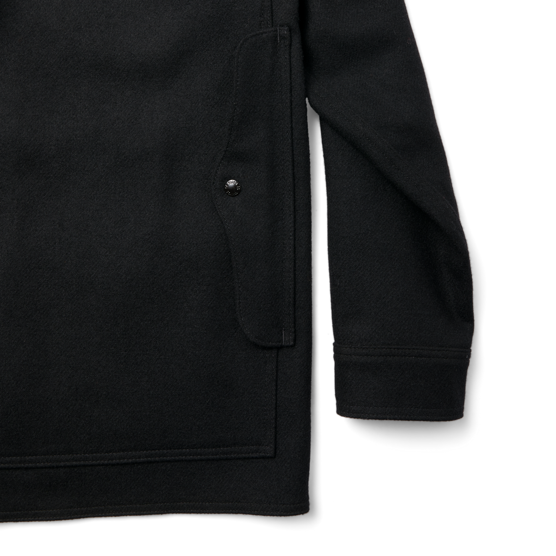 Alternate view of the Filson Mackinaw Wool Cruiser Jacket - Dark Navy / Solid