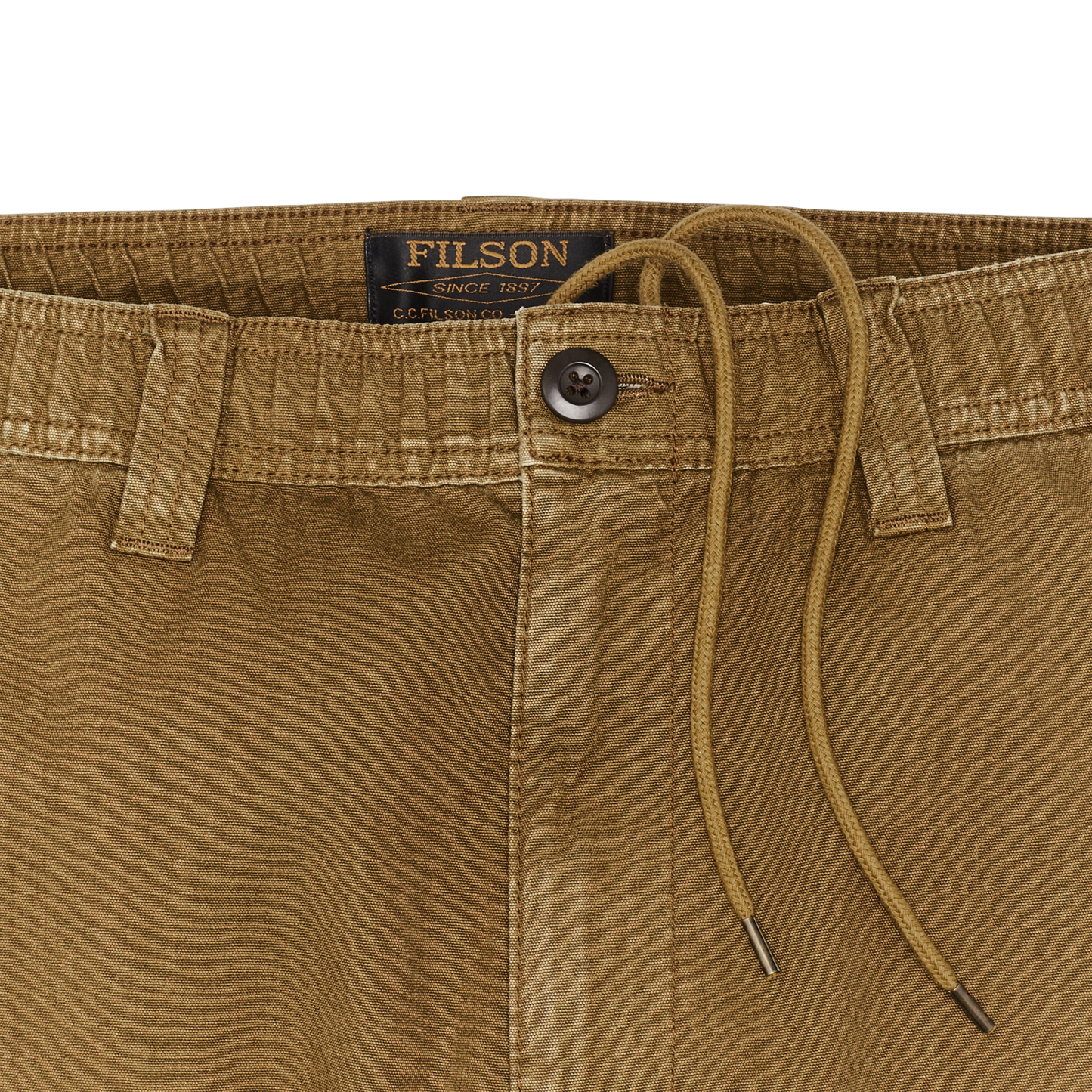 Alternate view of the Filson Oakville Canvas Pants - Bronze Brown